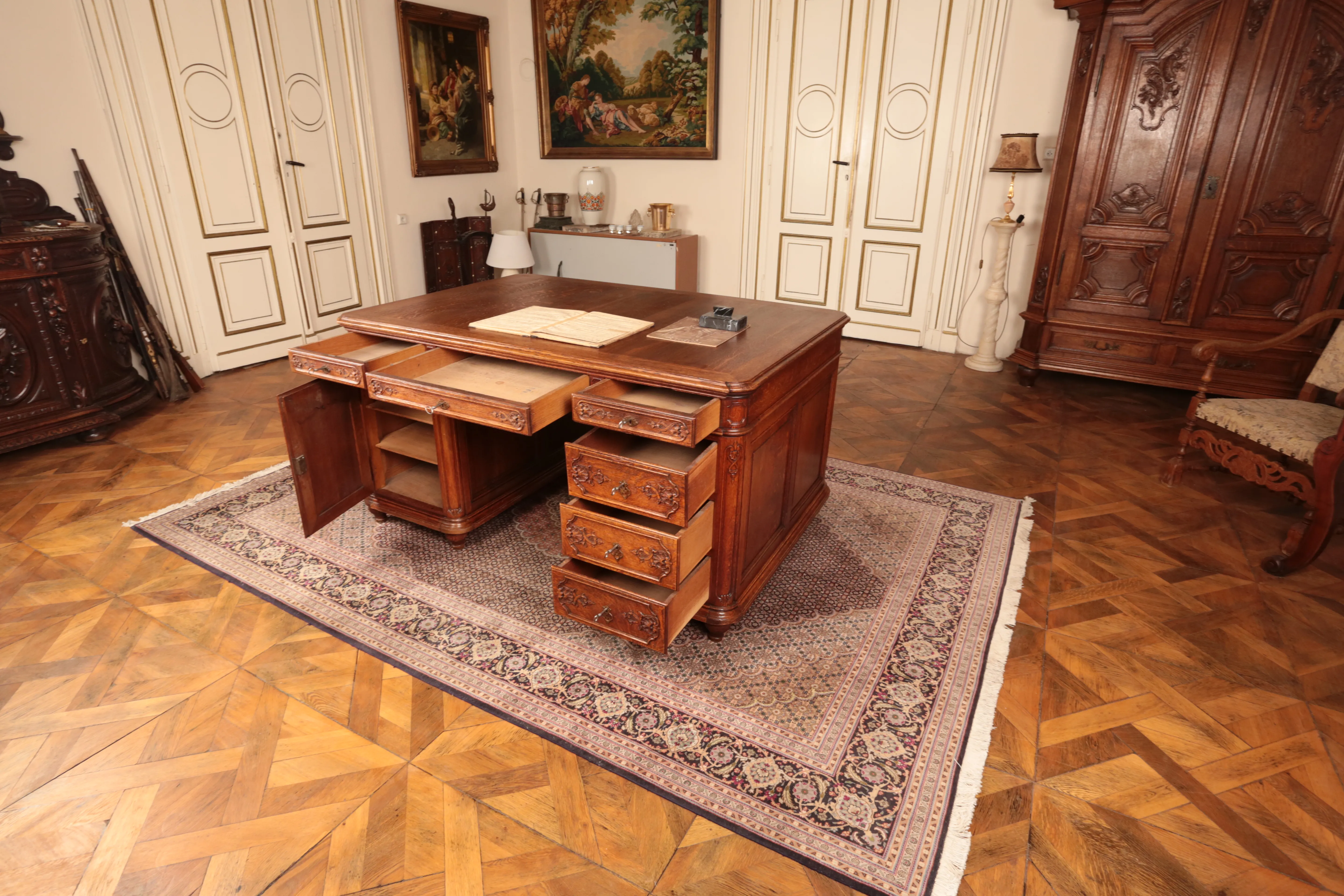 Velký partnerský – Lutyšský psací stůl - 2