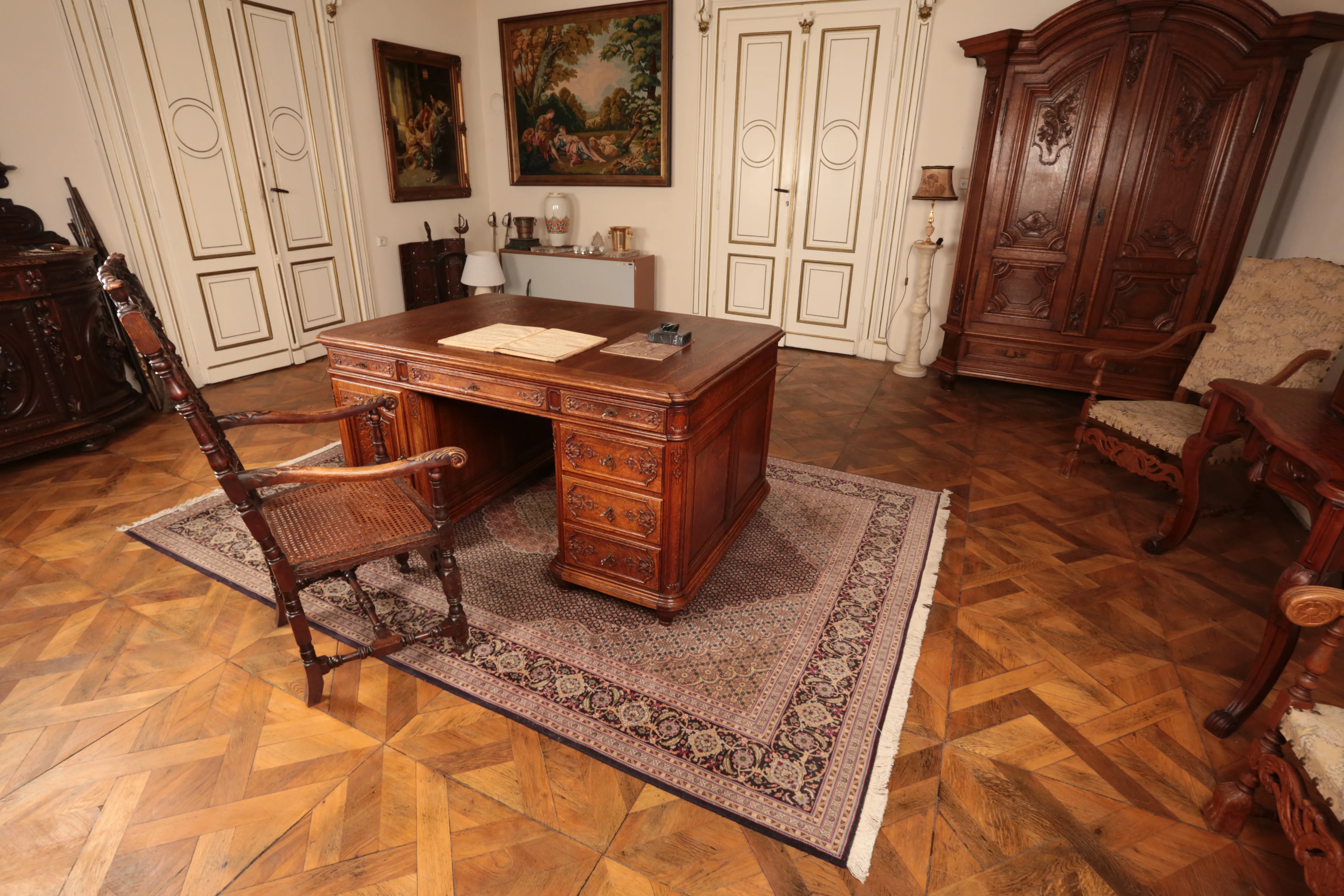 Velký partnerský – Lutyšský psací stůl - 4