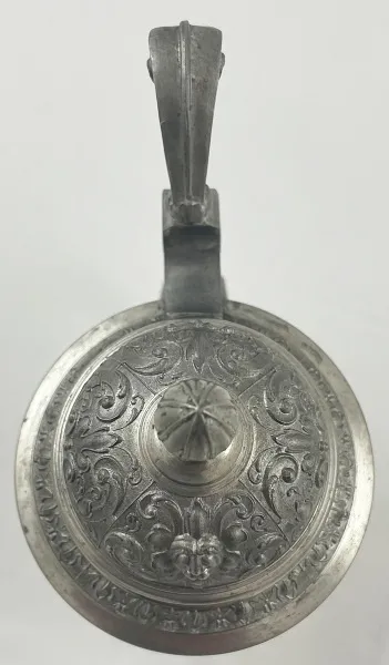 Skleněný broušený korbel s monogramem - 4