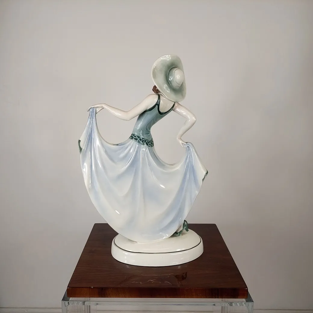 Porcelánová figura tanečnice – Katzhütte - 3
