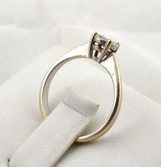 Prsten s pěti diamanty Princes a Naveta - 3