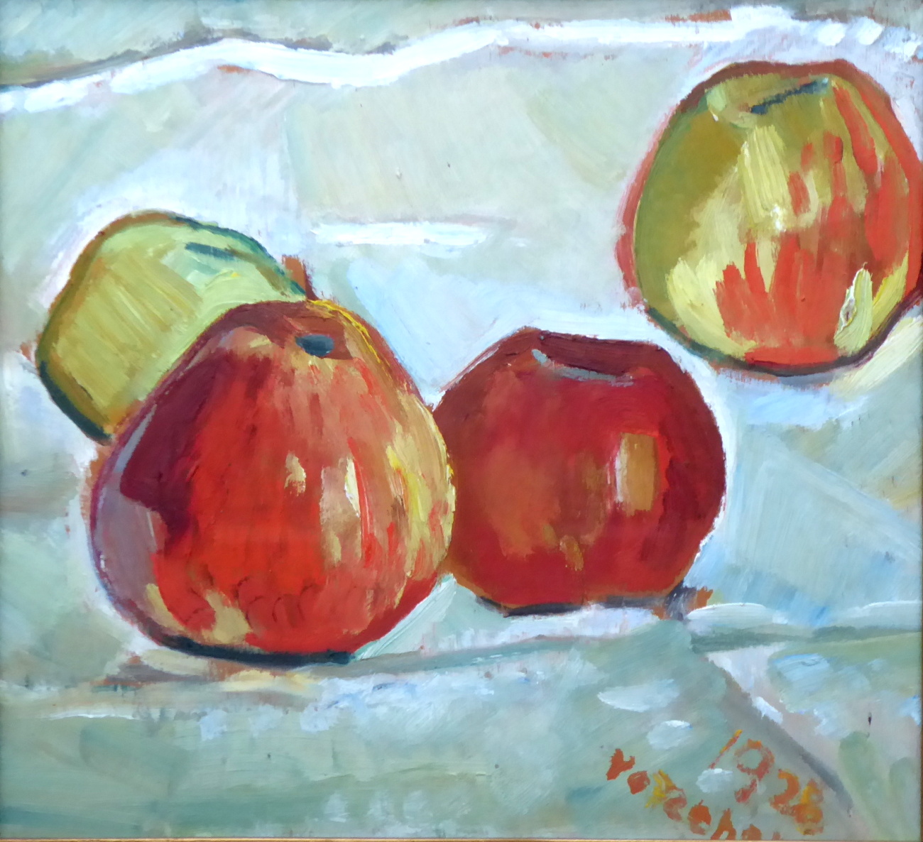 Marie Vejvodová Vořechová – Zátiší s jablky - 2