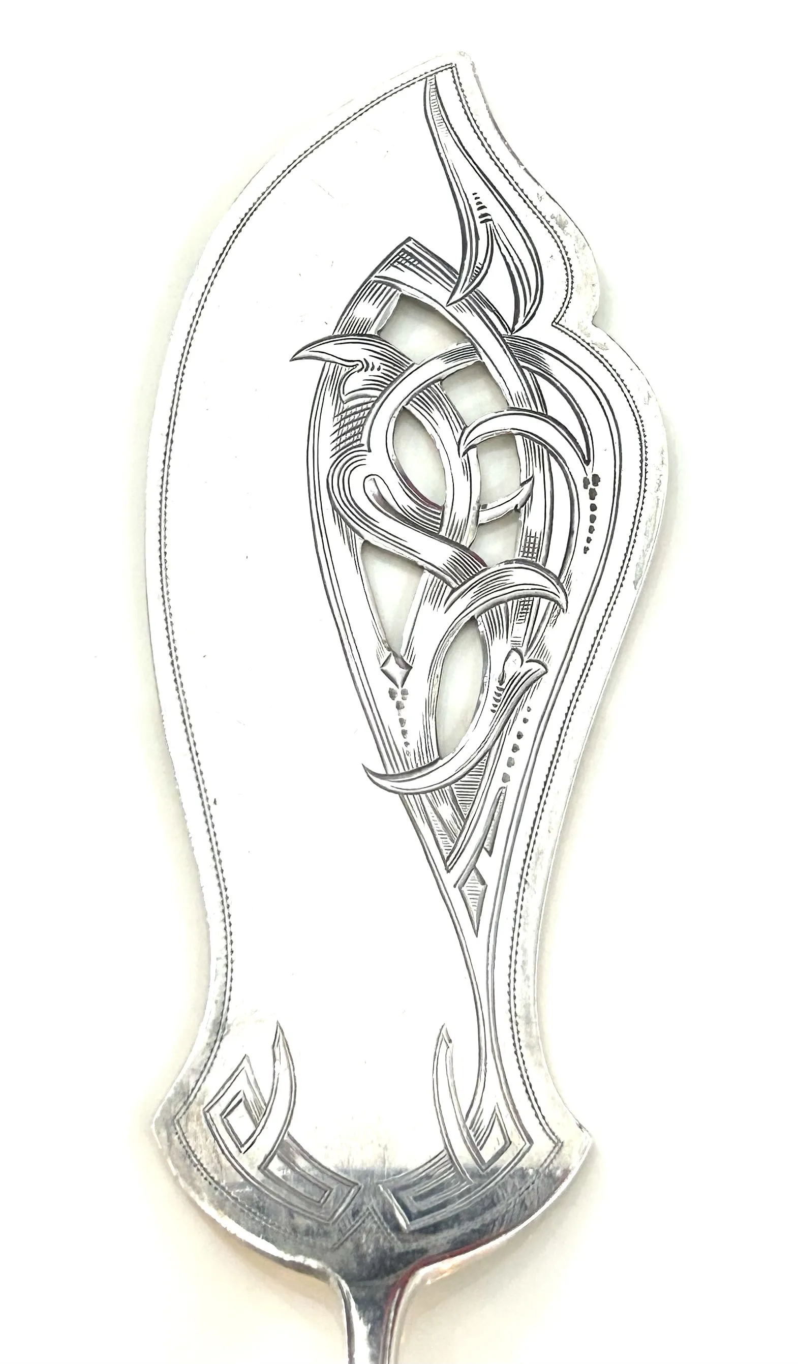 Stříbrná překládací lopatka - 2