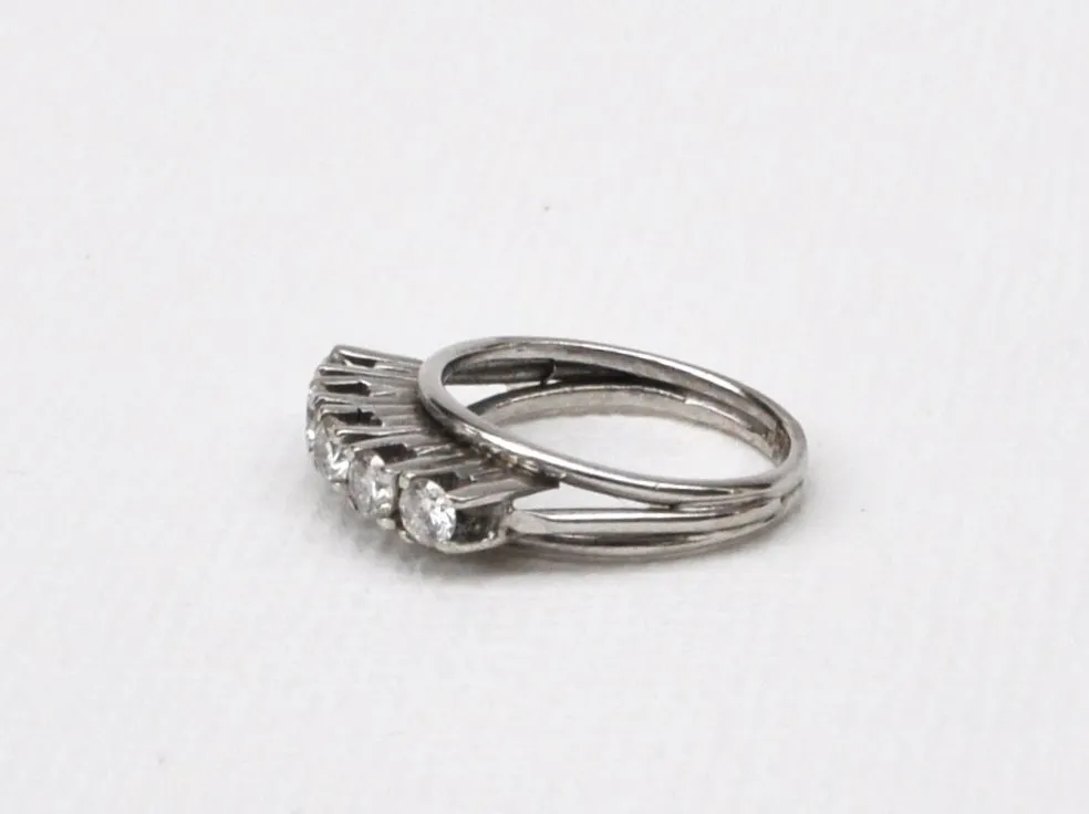Zlatý prsten s diamanty, 0,71 ct - 4