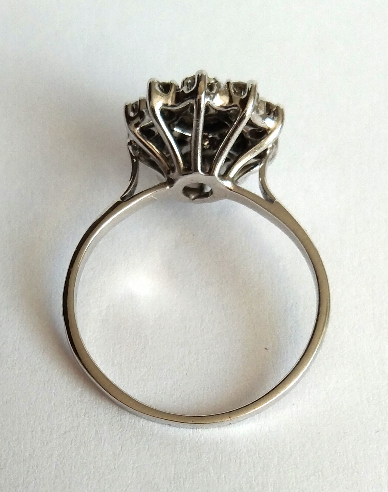 Zlatý prsten s diamanty, 0,76 ct - 3