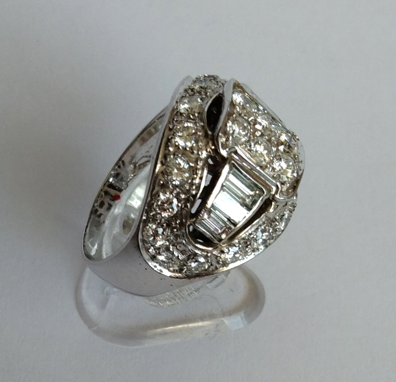 Zlatý prsten s diamanty, 1,98 ct - 2
