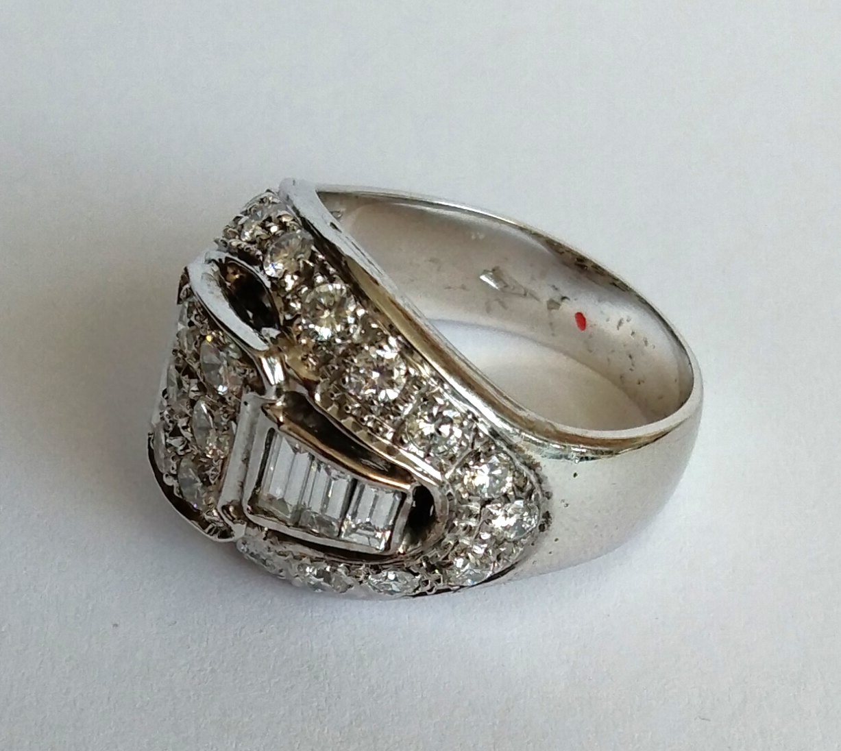 Zlatý prsten s diamanty, 1,98 ct - 8