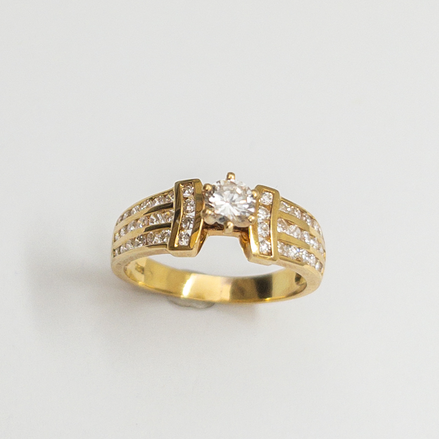 Briliantový prsten - 2
