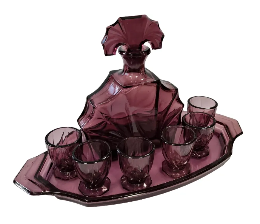 ART DECO LIKÉROVÝ SET – J. INWALD - 2