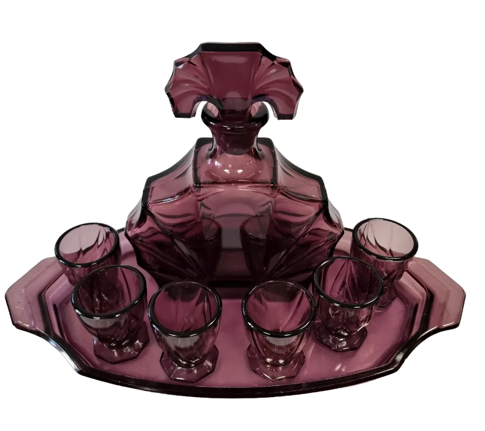 ART DECO LIKÉROVÝ SET – J. INWALD - 3