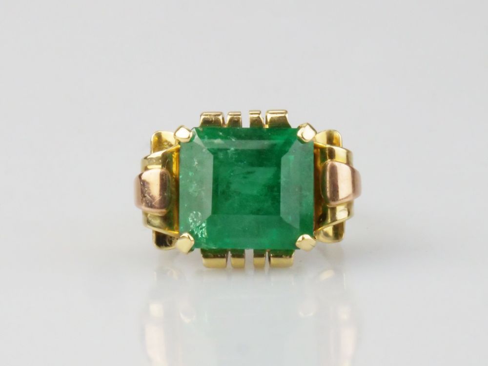 Zlatý prsten se smaragdem - 1