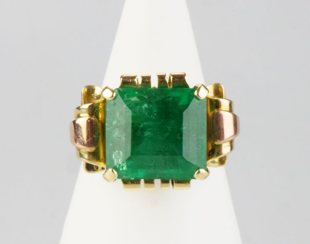 Zlatý prsten se smaragdem - 2