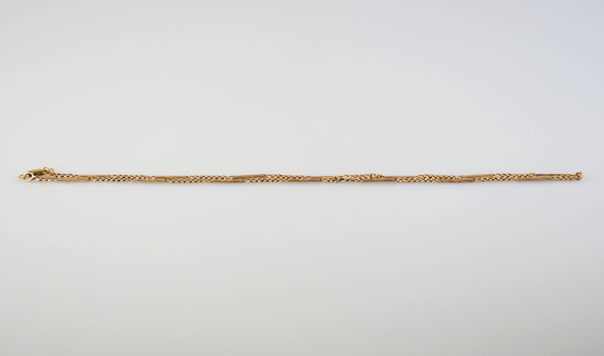 Zlatý řetízek (náhrdelník) – délka 40,5 cm - 4
