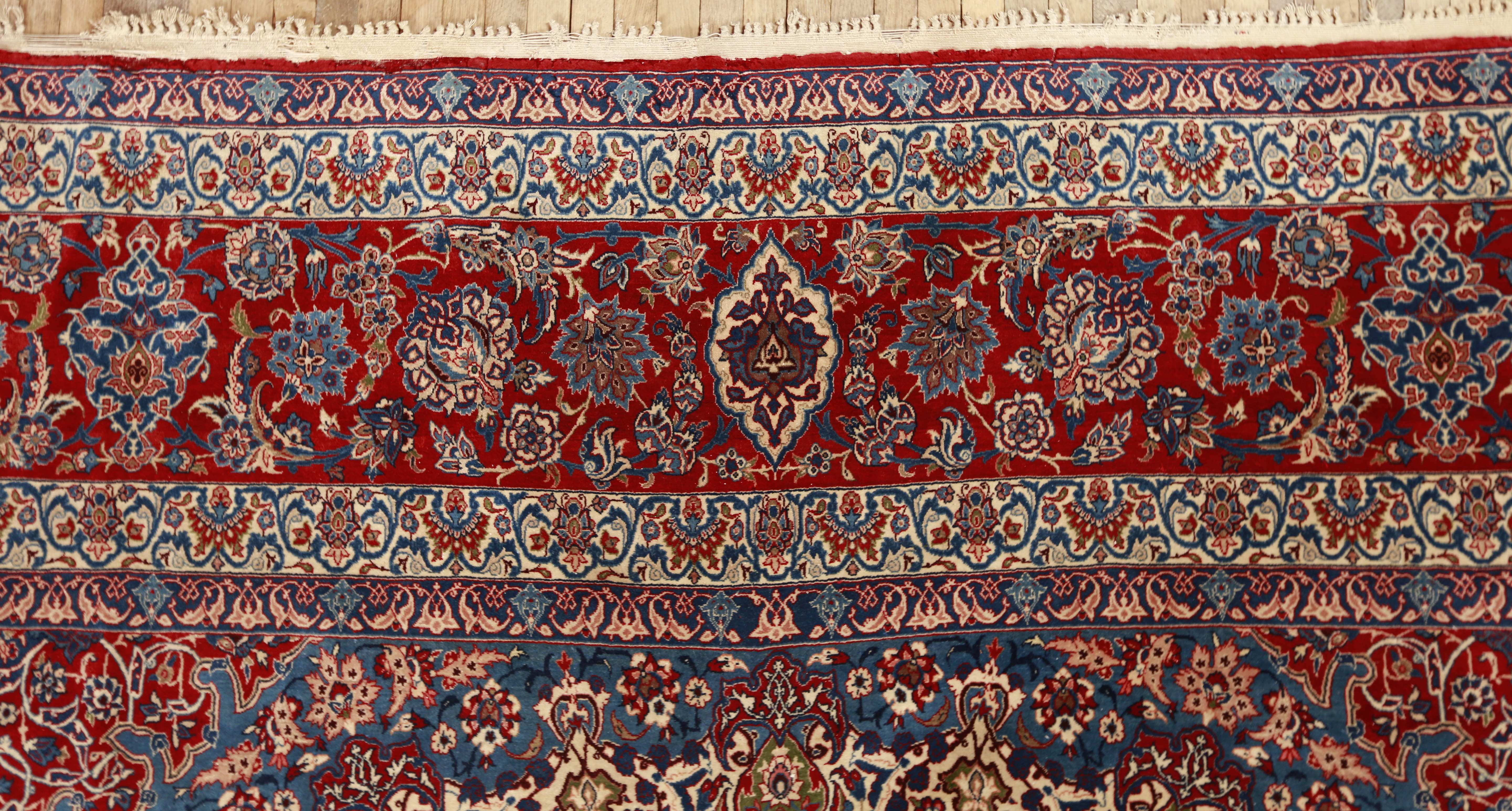 Perský koberec Isfahan 400 X 260 cm milion uzlíků na m2 - 10