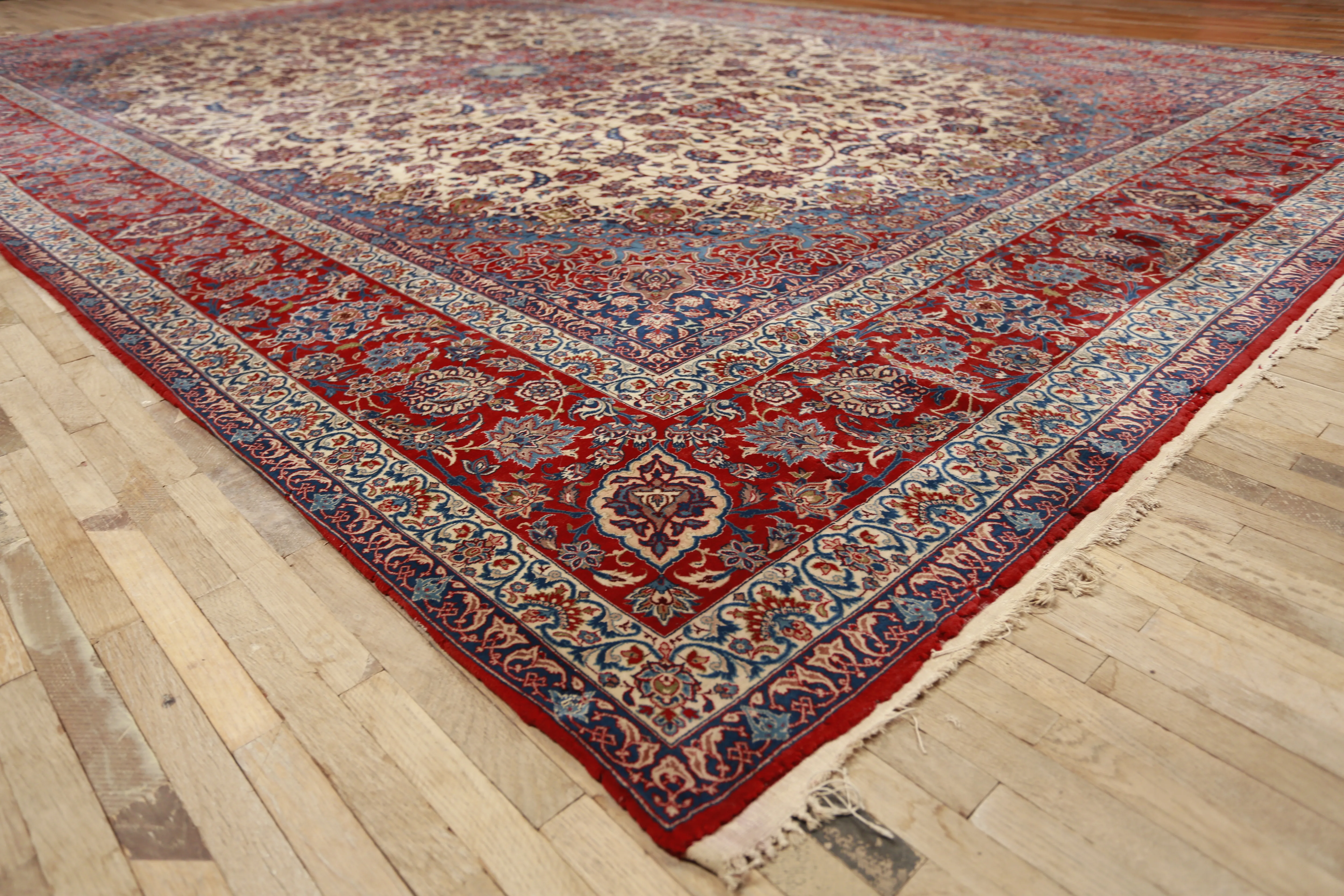 Perský koberec Isfahan 400 X 260 cm milion uzlíků na m2 - 11