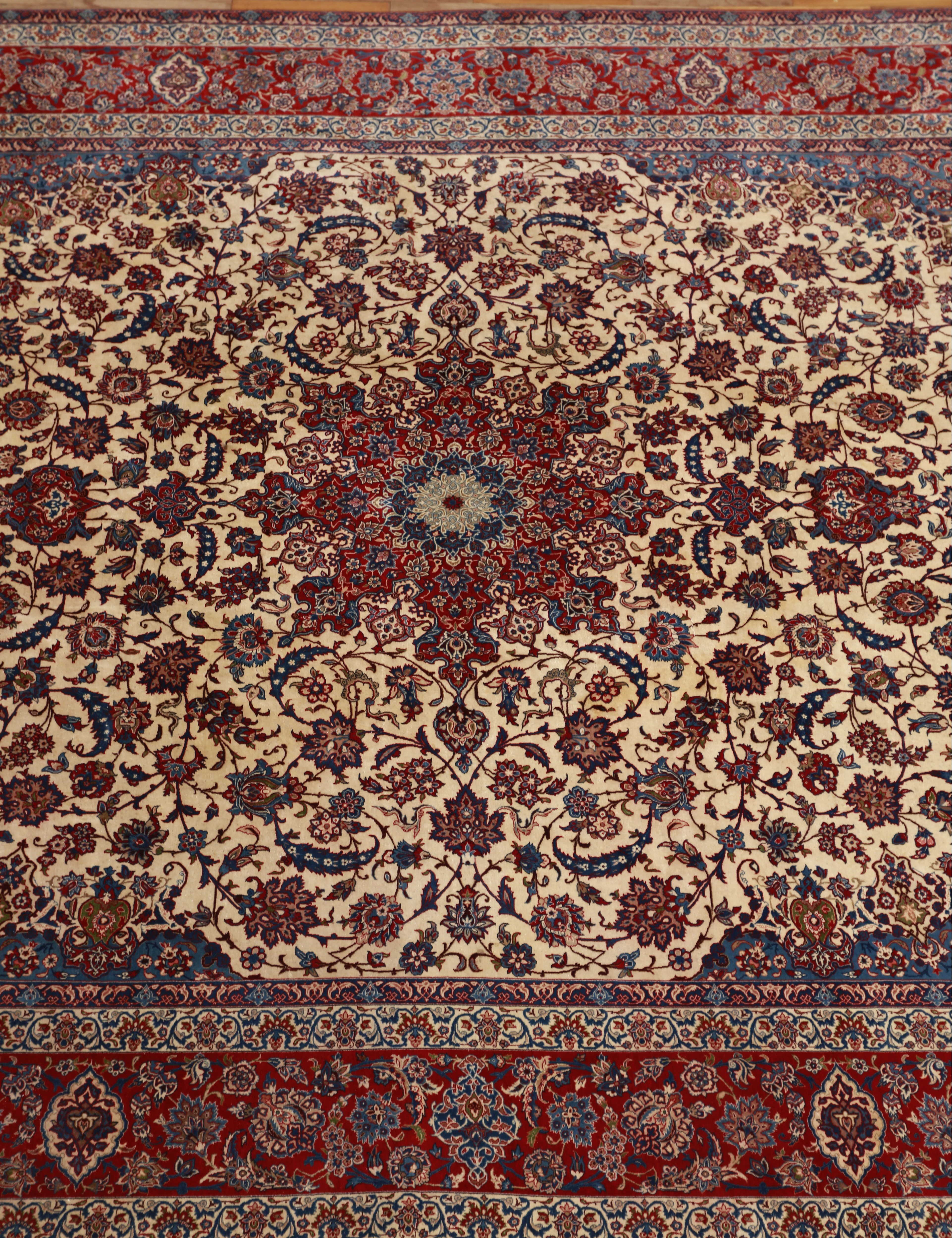 Perský koberec Isfahan 400 X 260 cm milion uzlíků na m2 - 3
