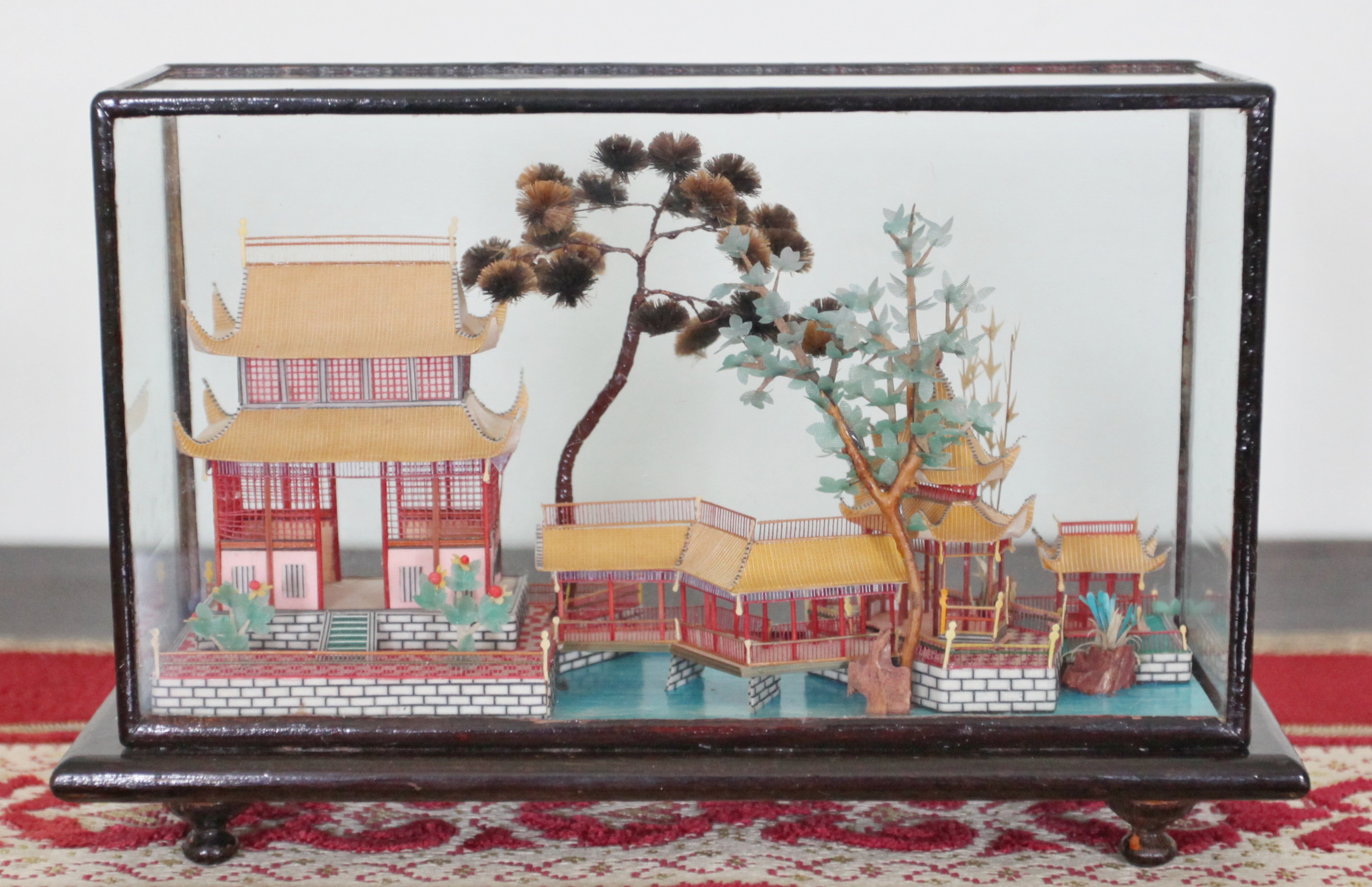 Dřevěný model zahradního paláce, Čína - 1