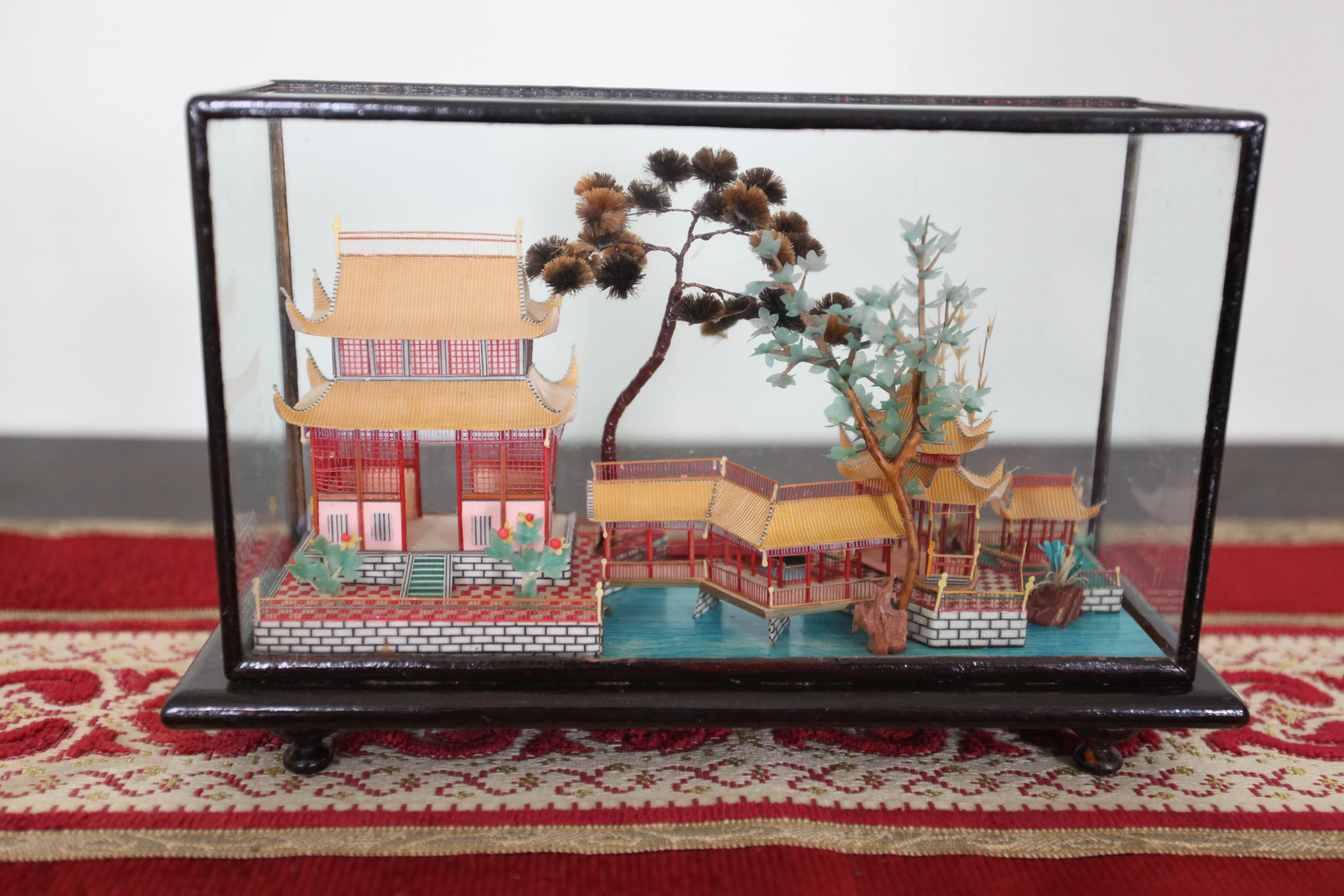 Dřevěný model zahradního paláce, Čína - 2