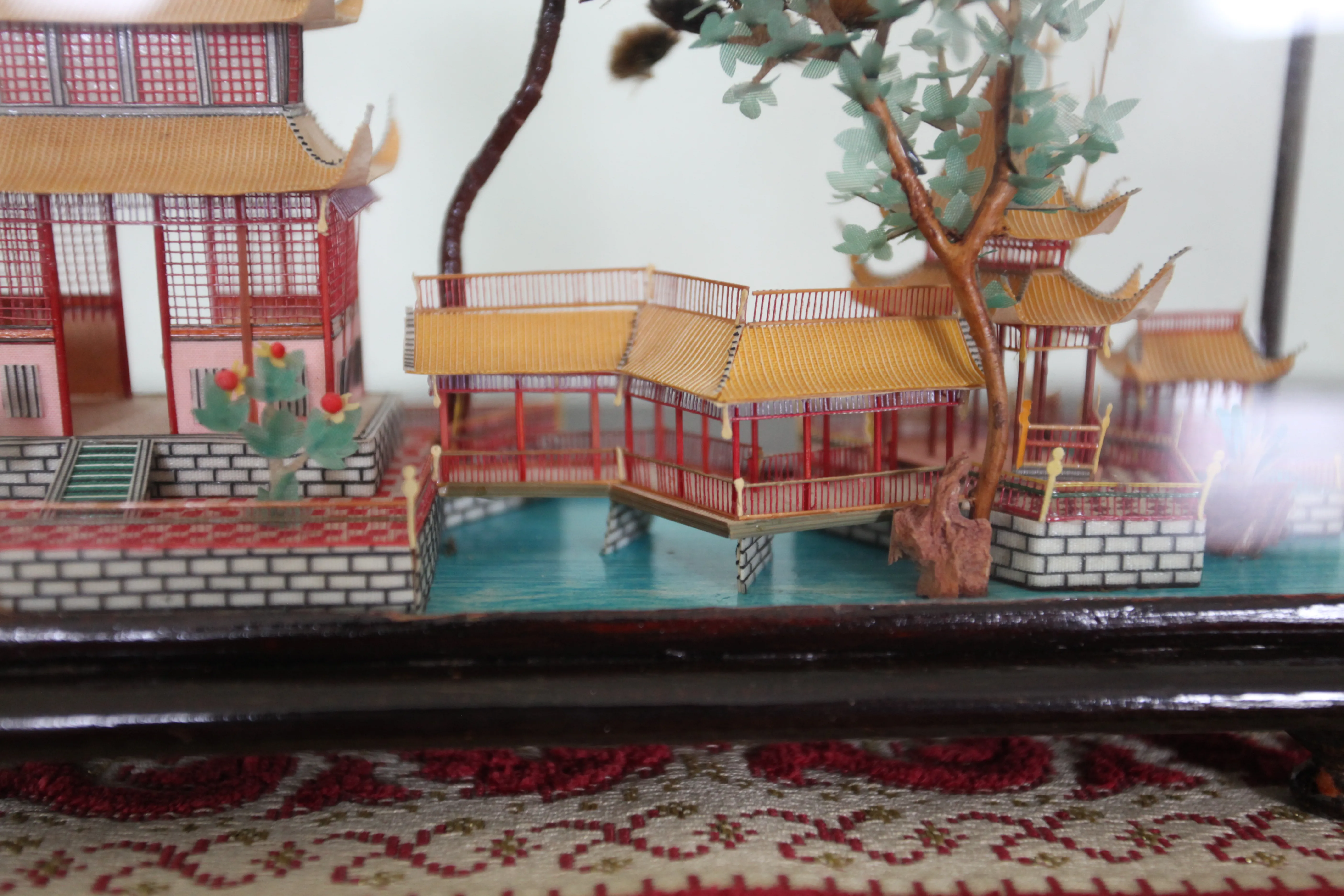 Dřevěný model zahradního paláce, Čína - 3
