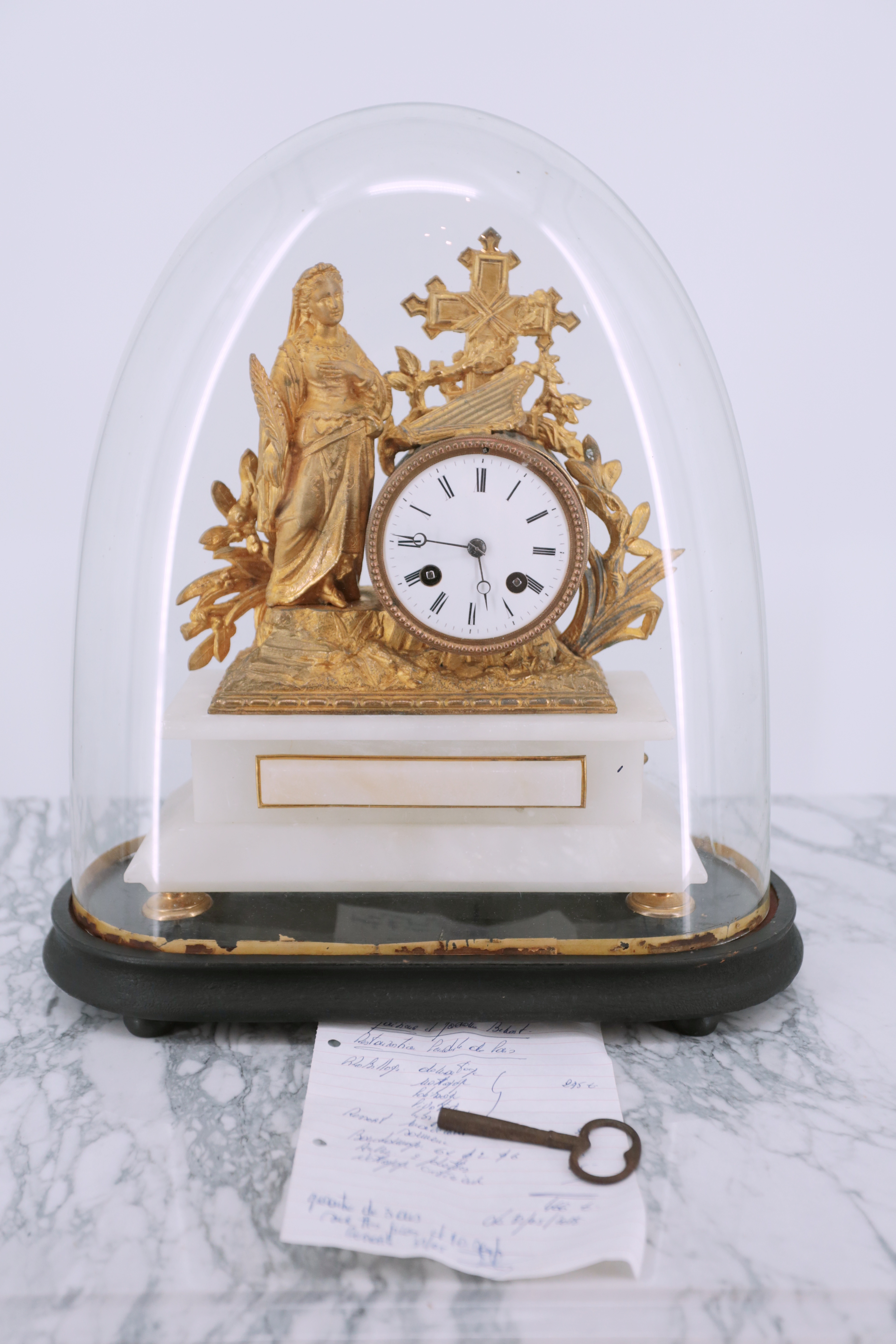 Neoklasicistní hodiny – Samuel Marti, Paris 1860 - 1