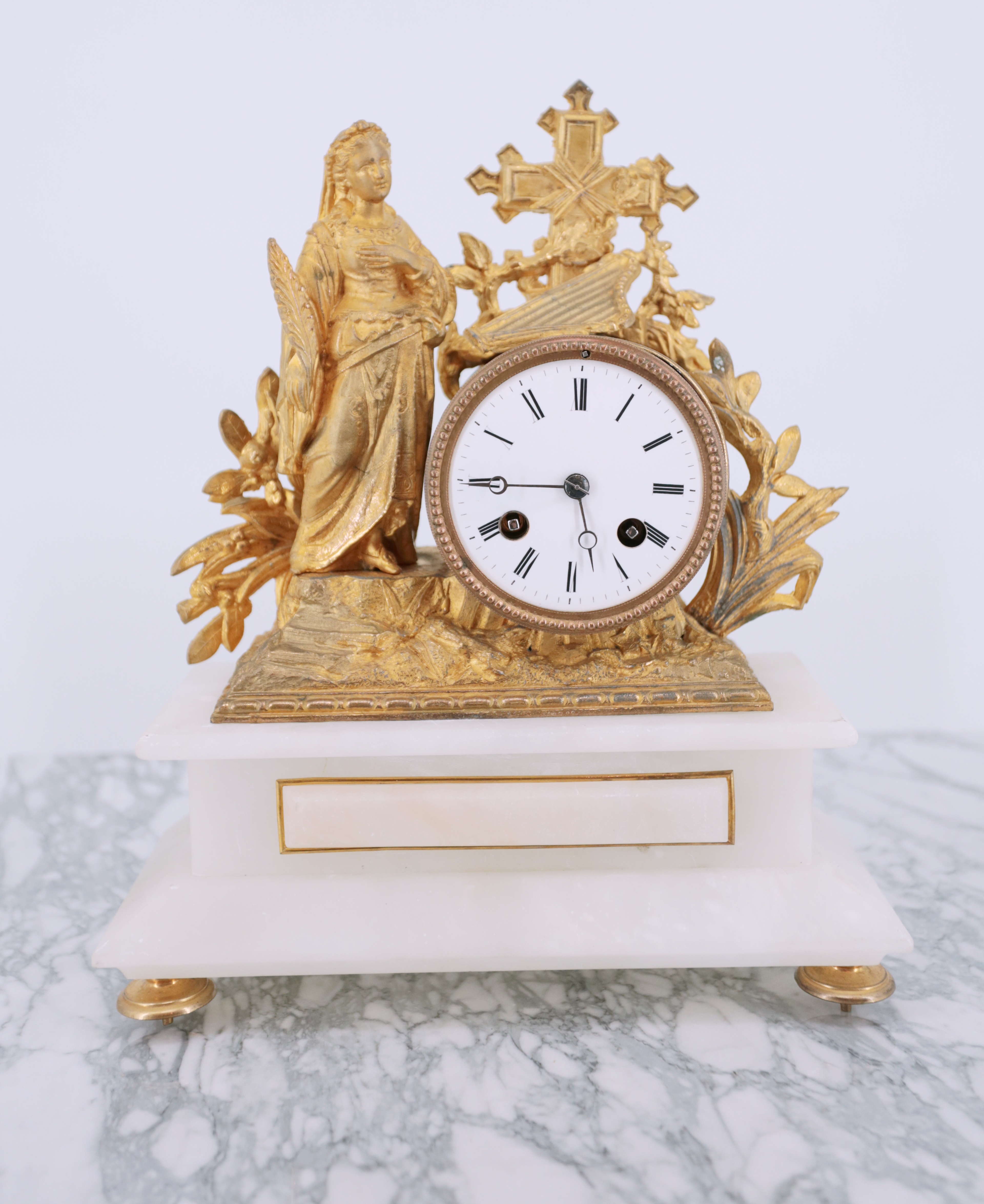Neoklasicistní hodiny – Samuel Marti, Paris 1860 - 3