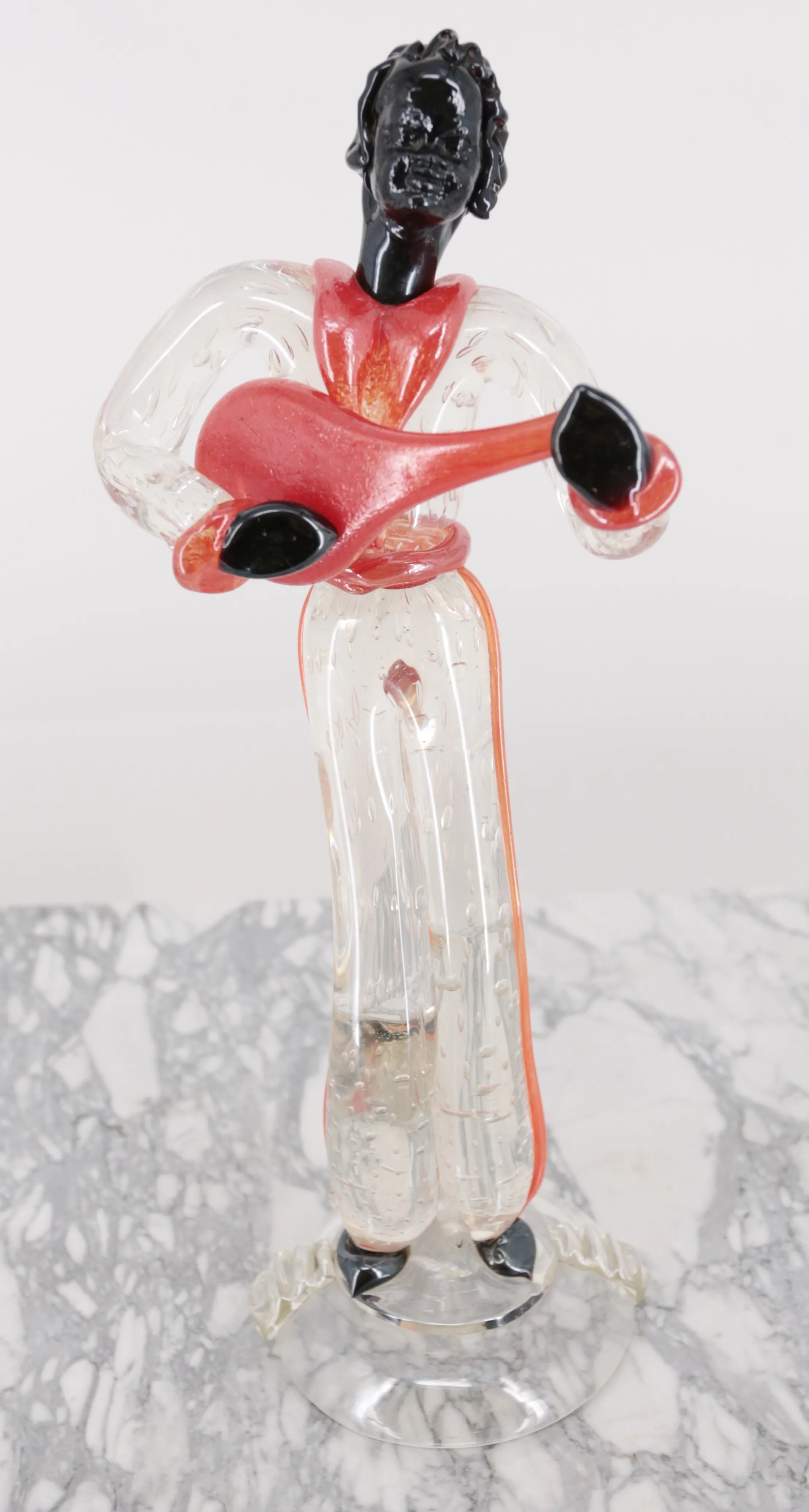 Skleněné sochy hudebníků – Murano Glass - 2