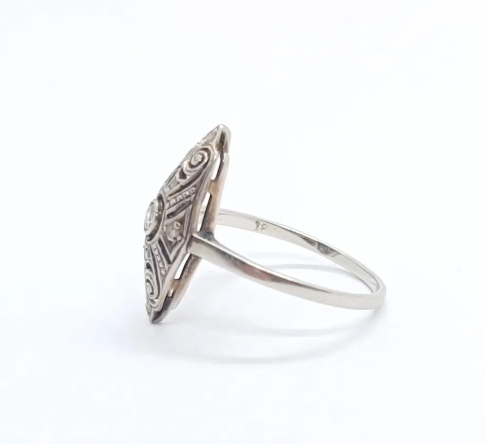 Art deco prsten - 4