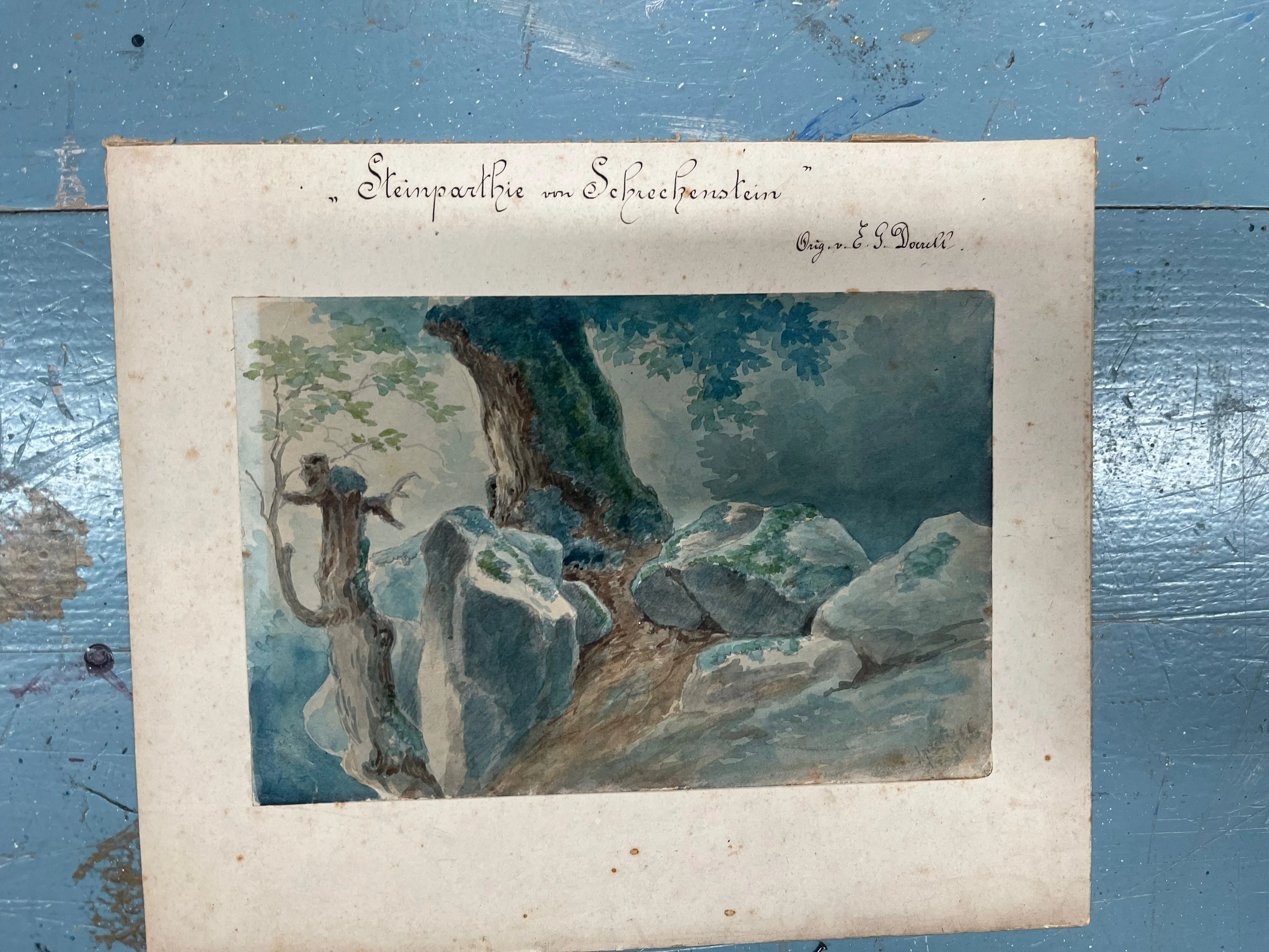 Párové akvarely – Ernst Gustav Doerell - 3