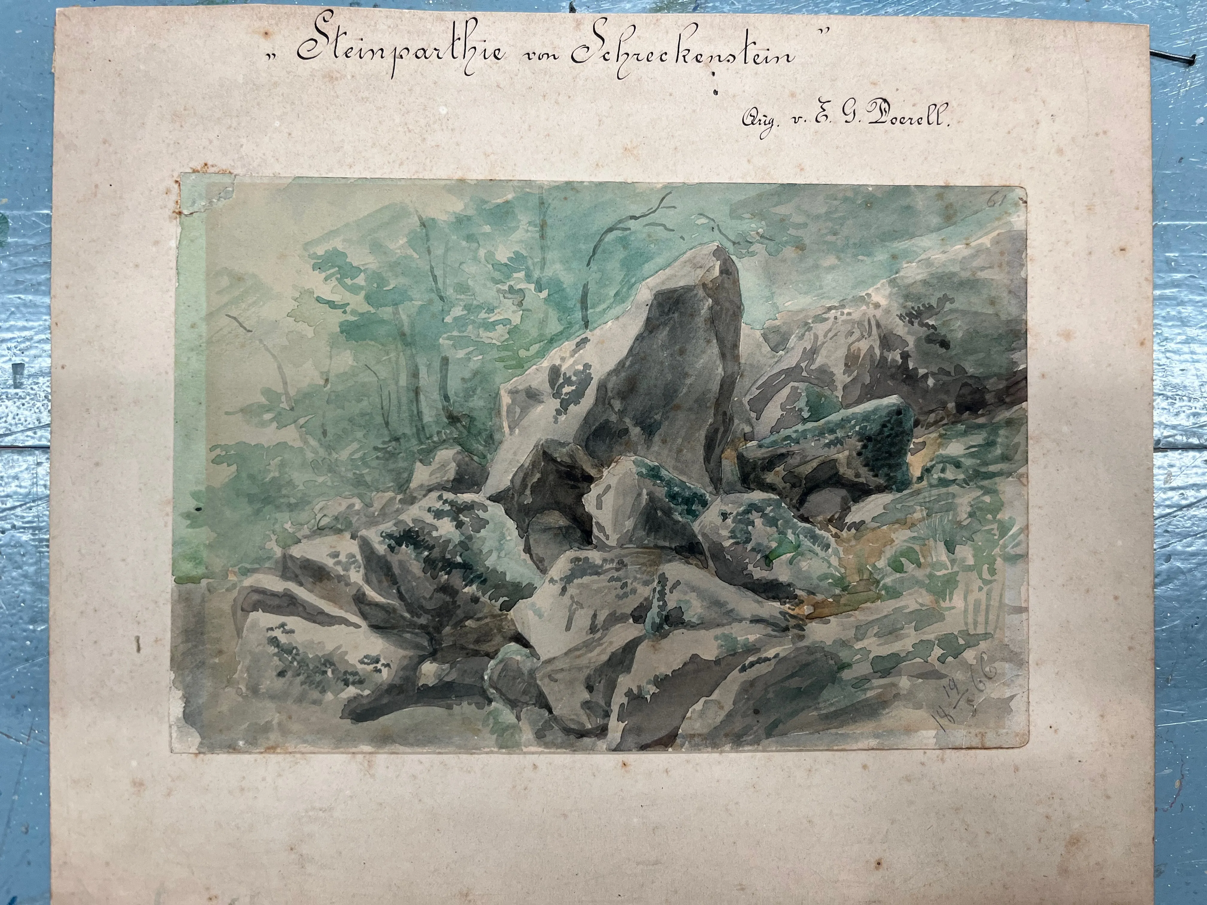 Párové akvarely – Ernst Gustav Doerell - 4