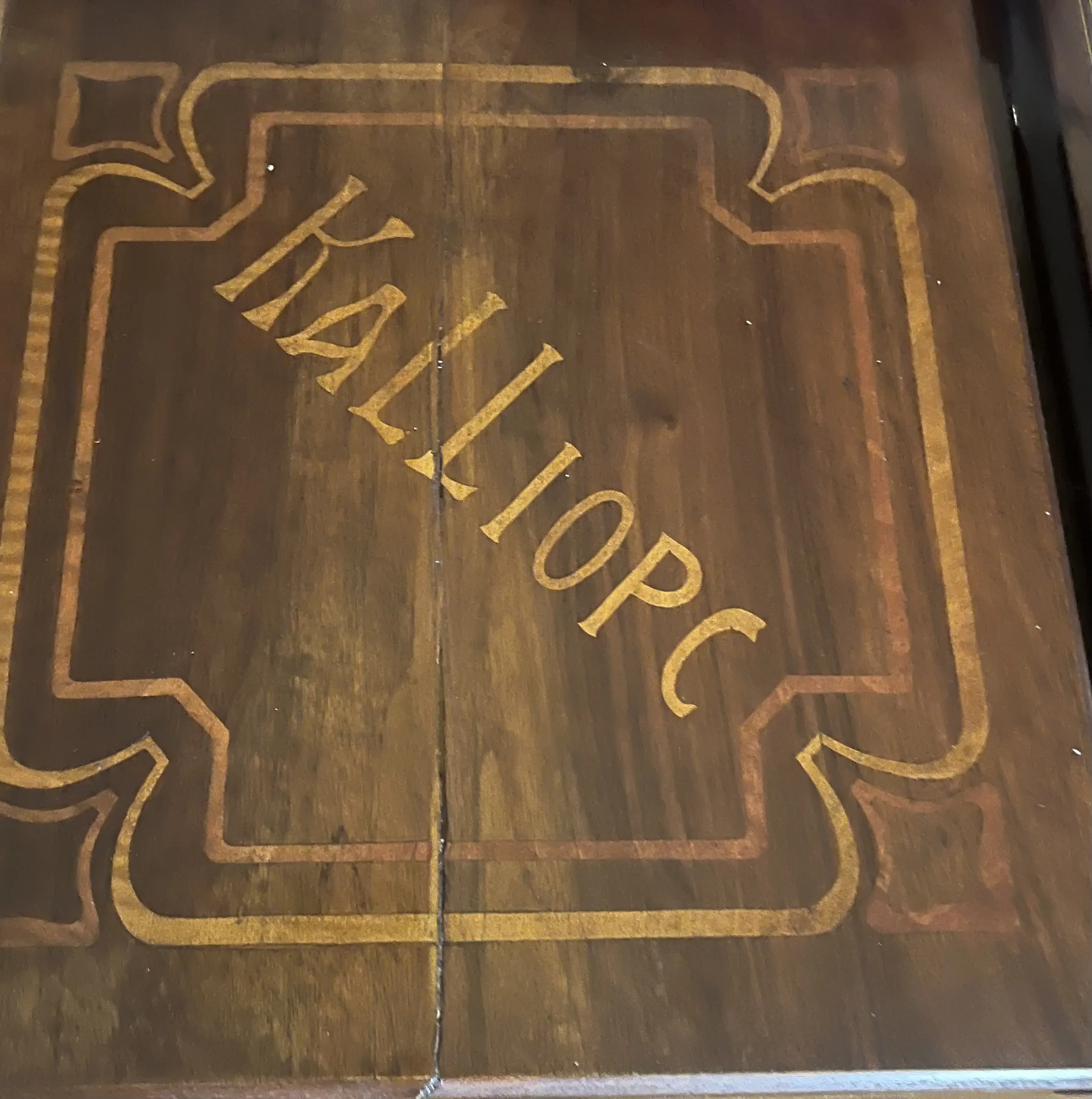 Hrací stroj Calliopé - 2