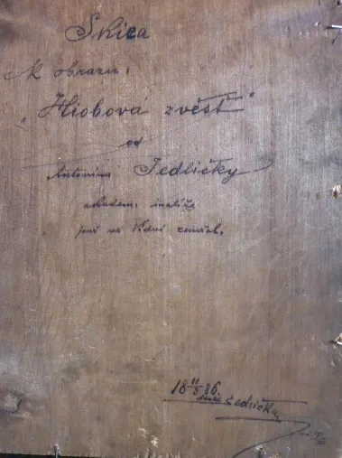 Antonín Jedlička – Jobova zvěst - 4