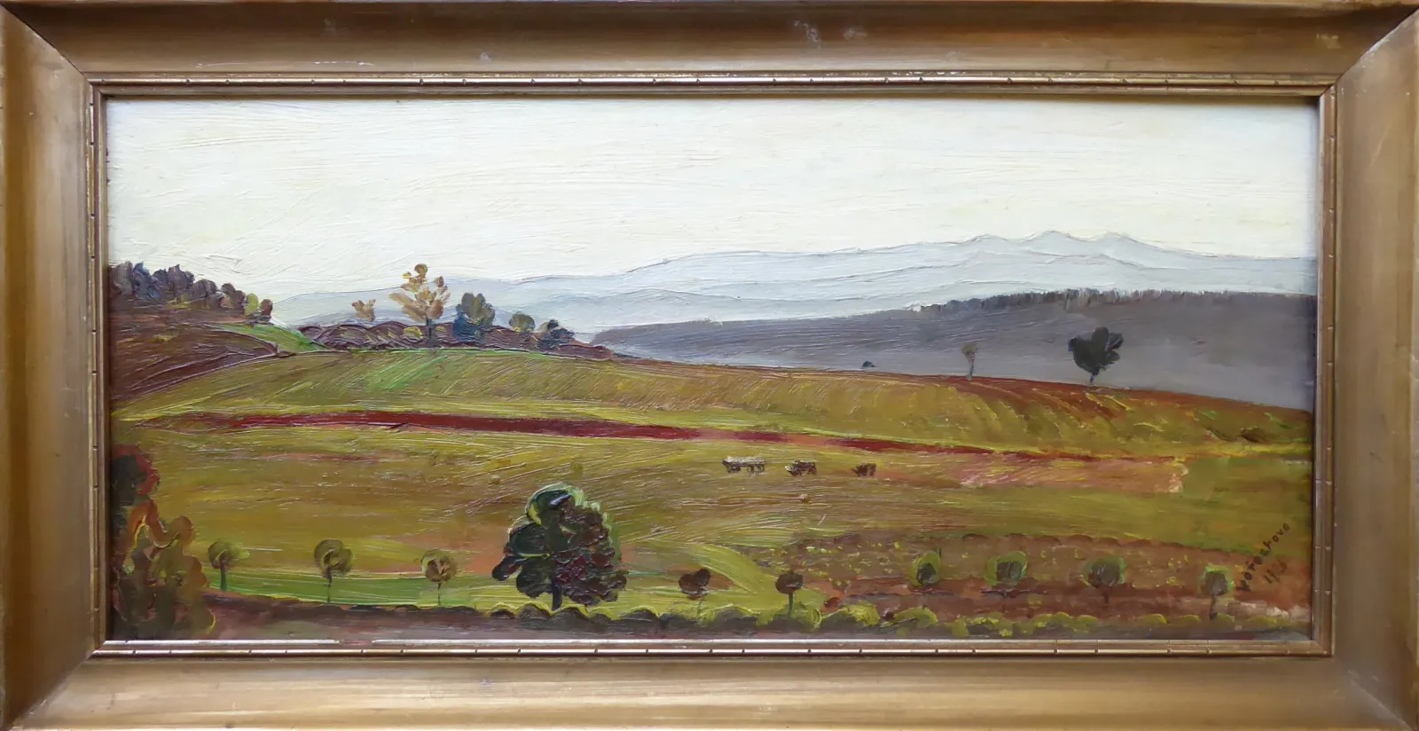 Marie Vejvodová Vořechová – Krajina u Bučovic