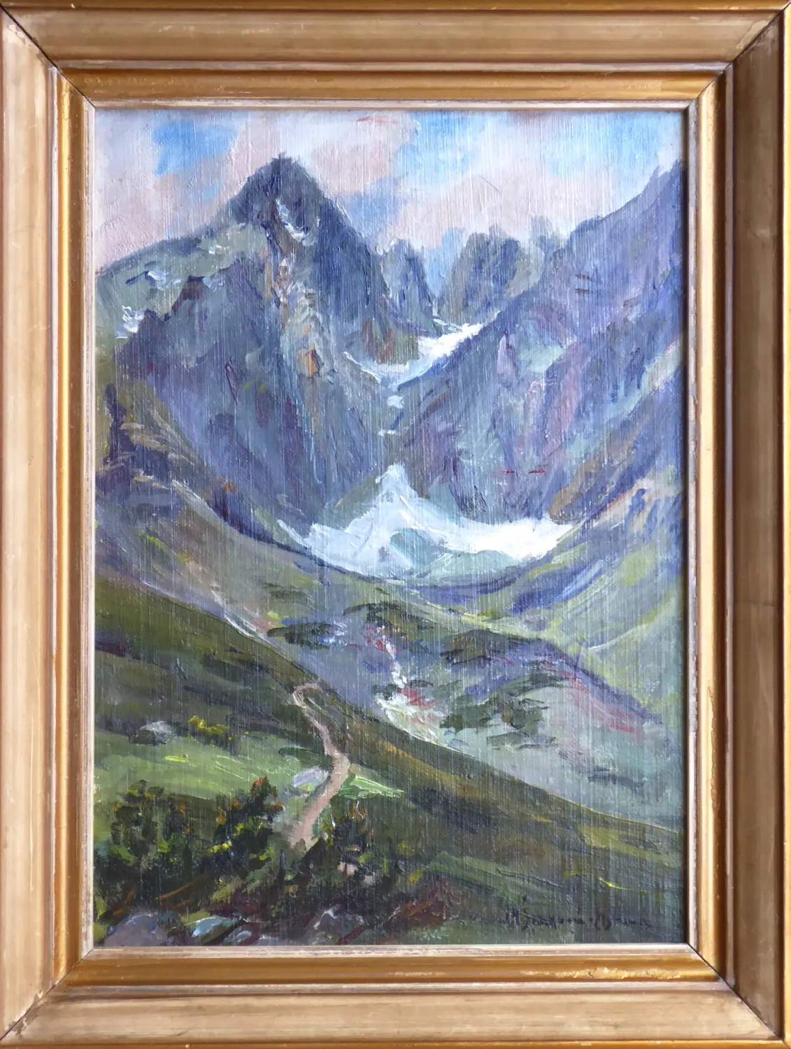 Milena Šimková Elgrová – Horská krajina