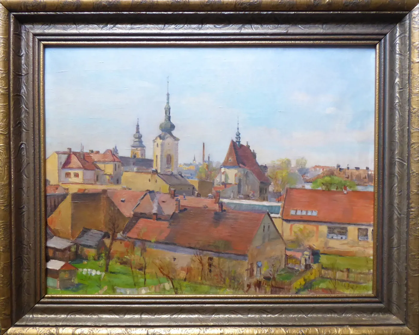 Richard Uherek – Pohled na Pelhřimov