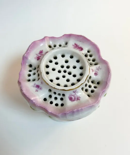 Starý porcelánový stojánek na párátka, Berlín - 2