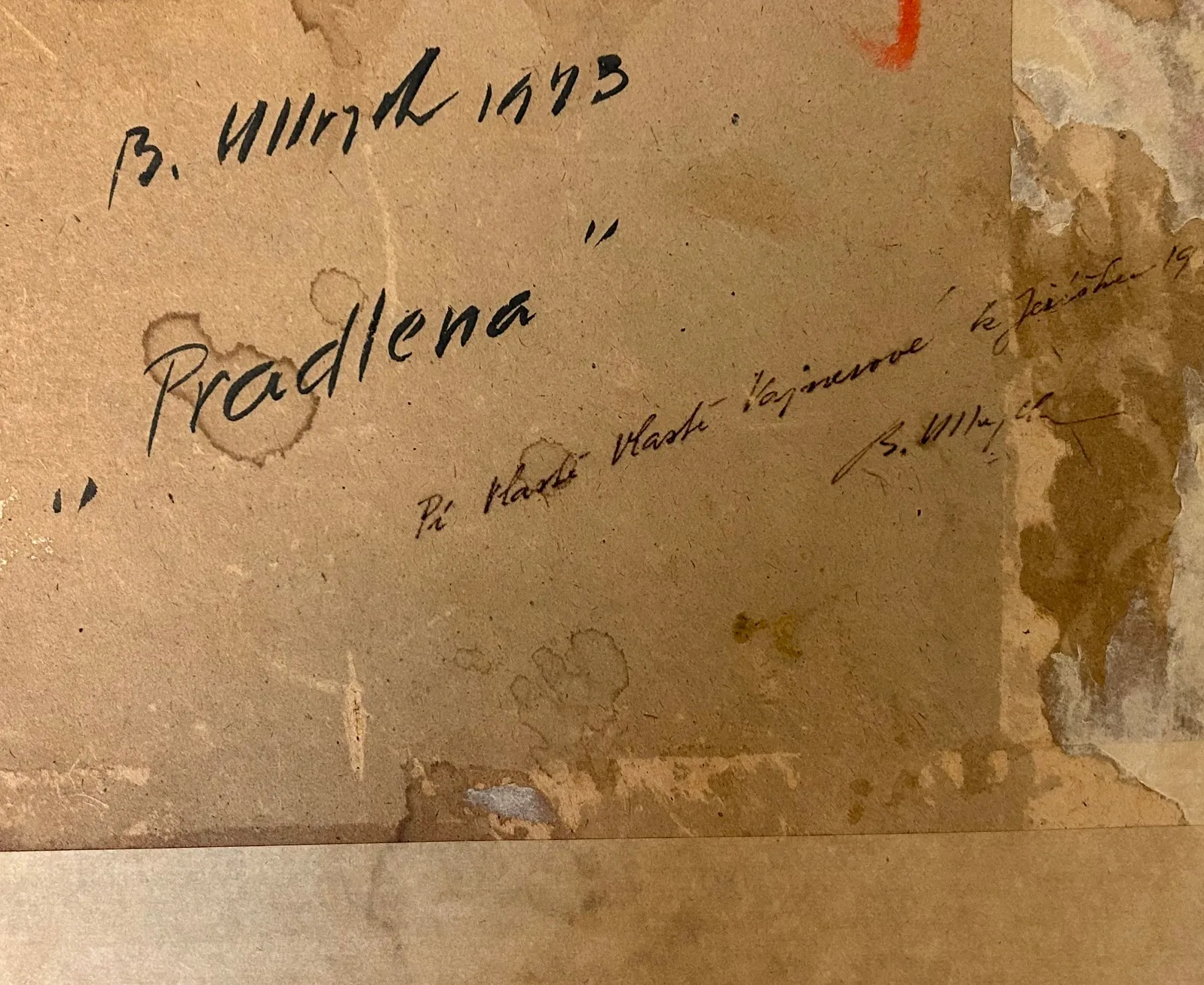 Pradlena – Bohumil Ullrych, rok 1943 - 5