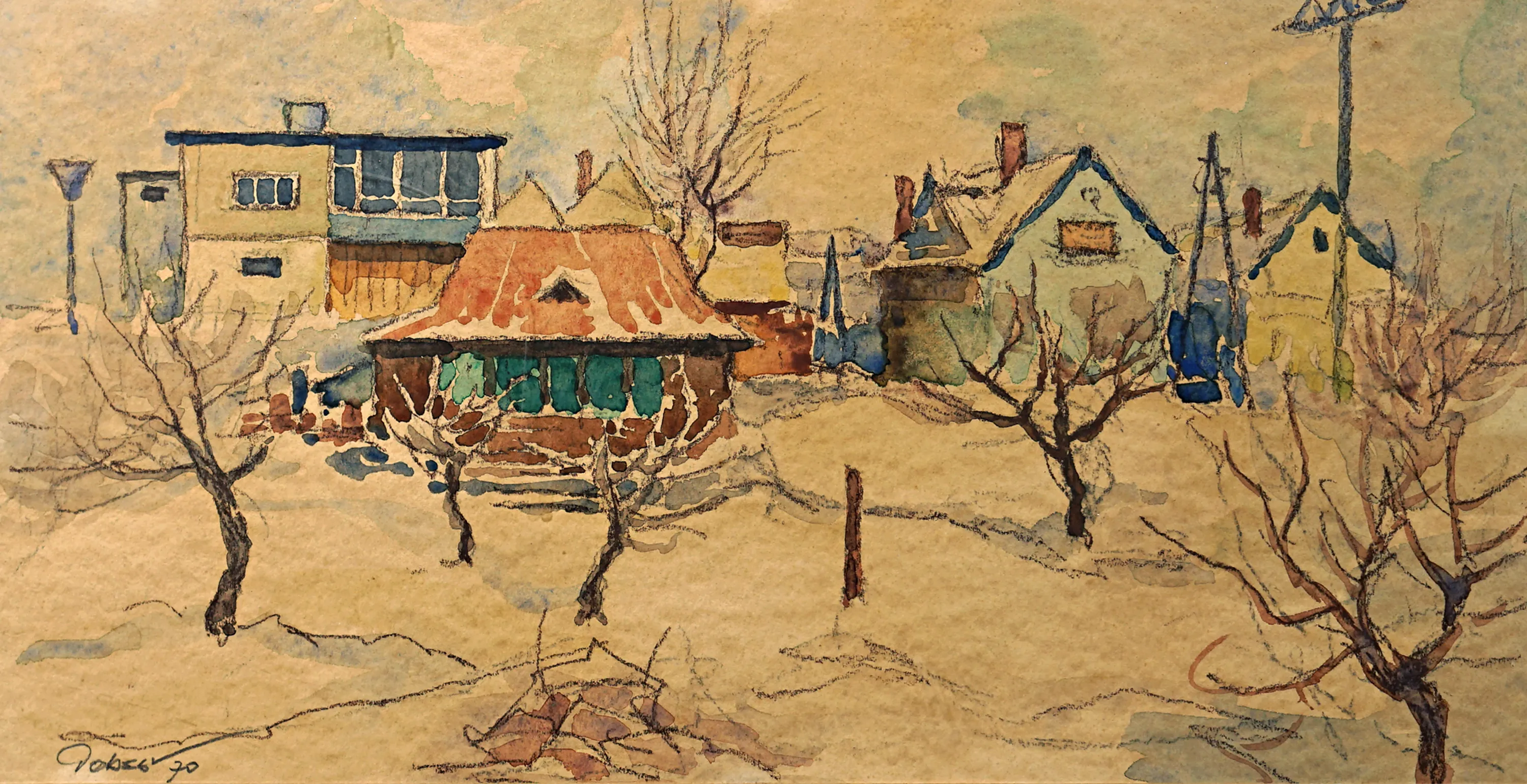 Josef Dobeš – Mezi domy - 2