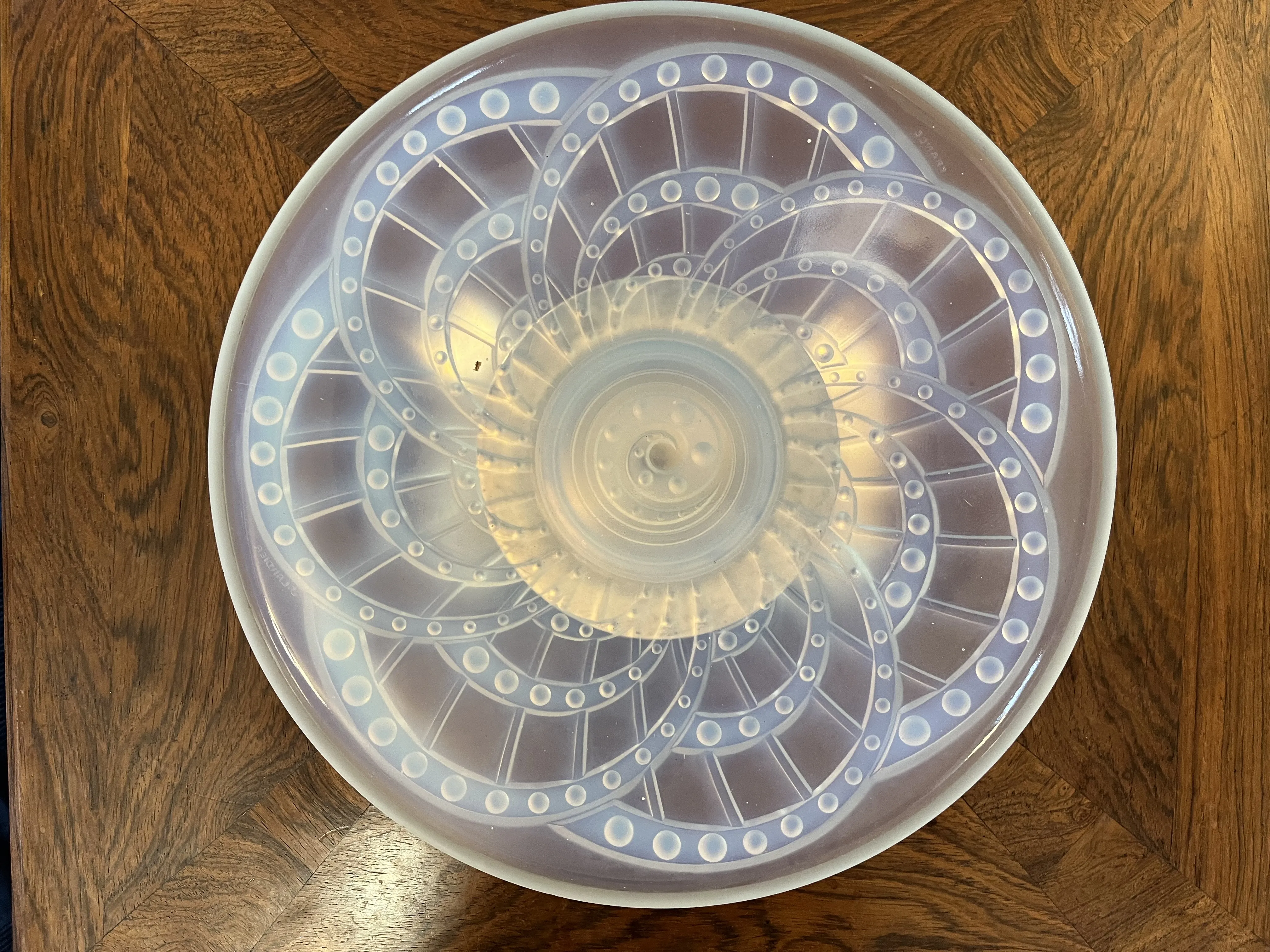 Velká art deco mísa na ovoce - 2
