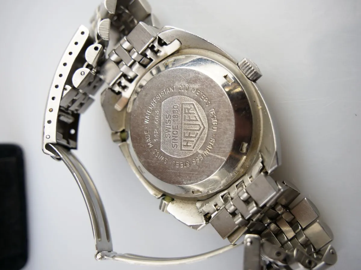 Hodinky Heuer Autavia Pewter Chronograph - 4