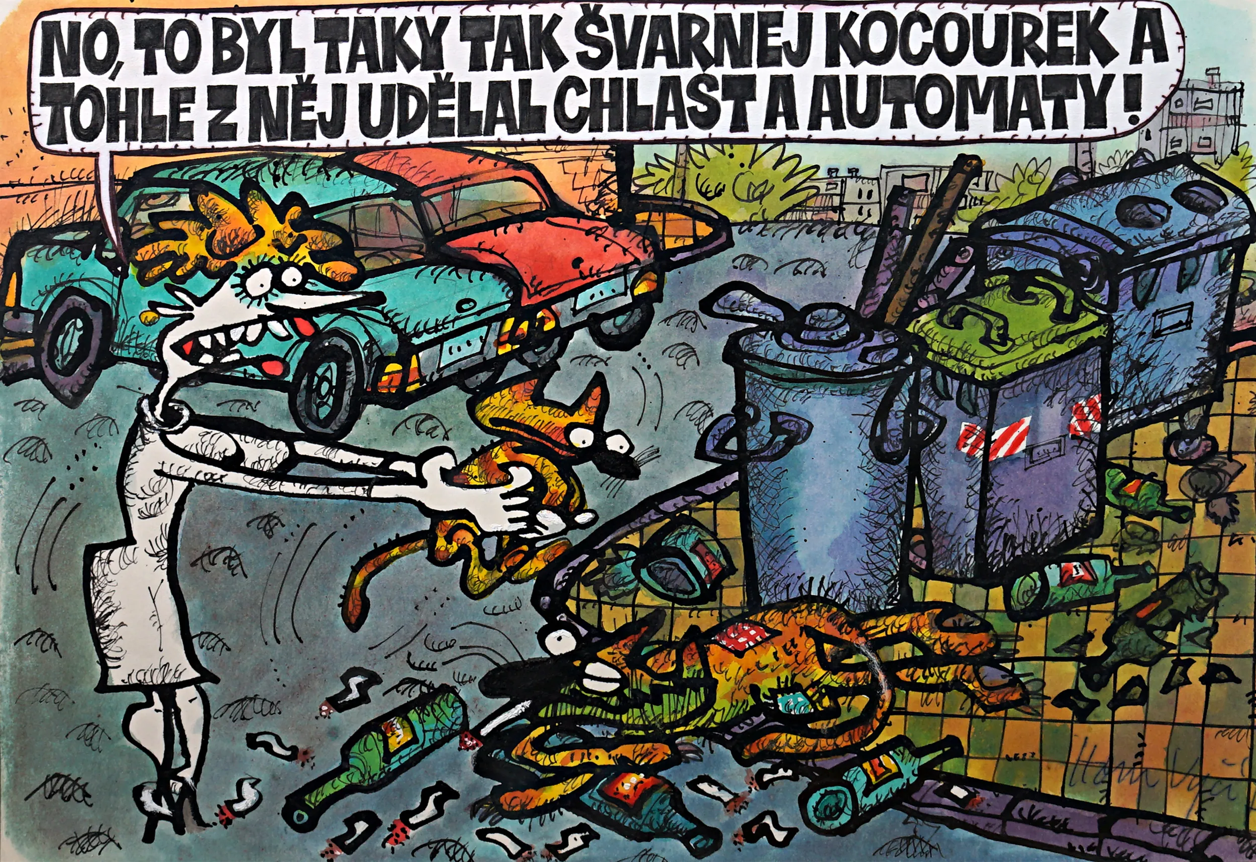 Švarnej kocourek – Jan Vyčítal - 2