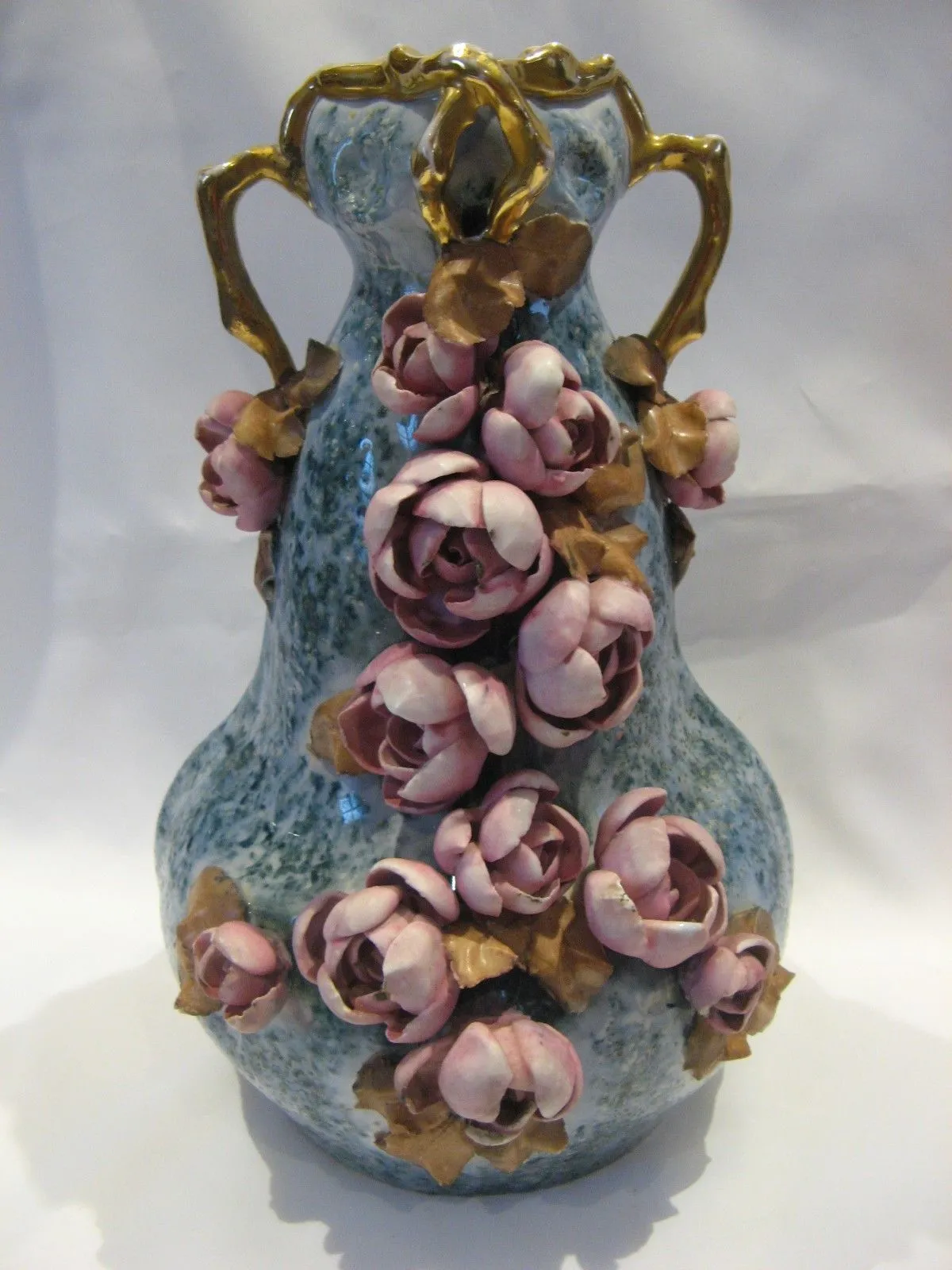 AMPHORA,R.St.K. - VÁZA S RŮŽEMI