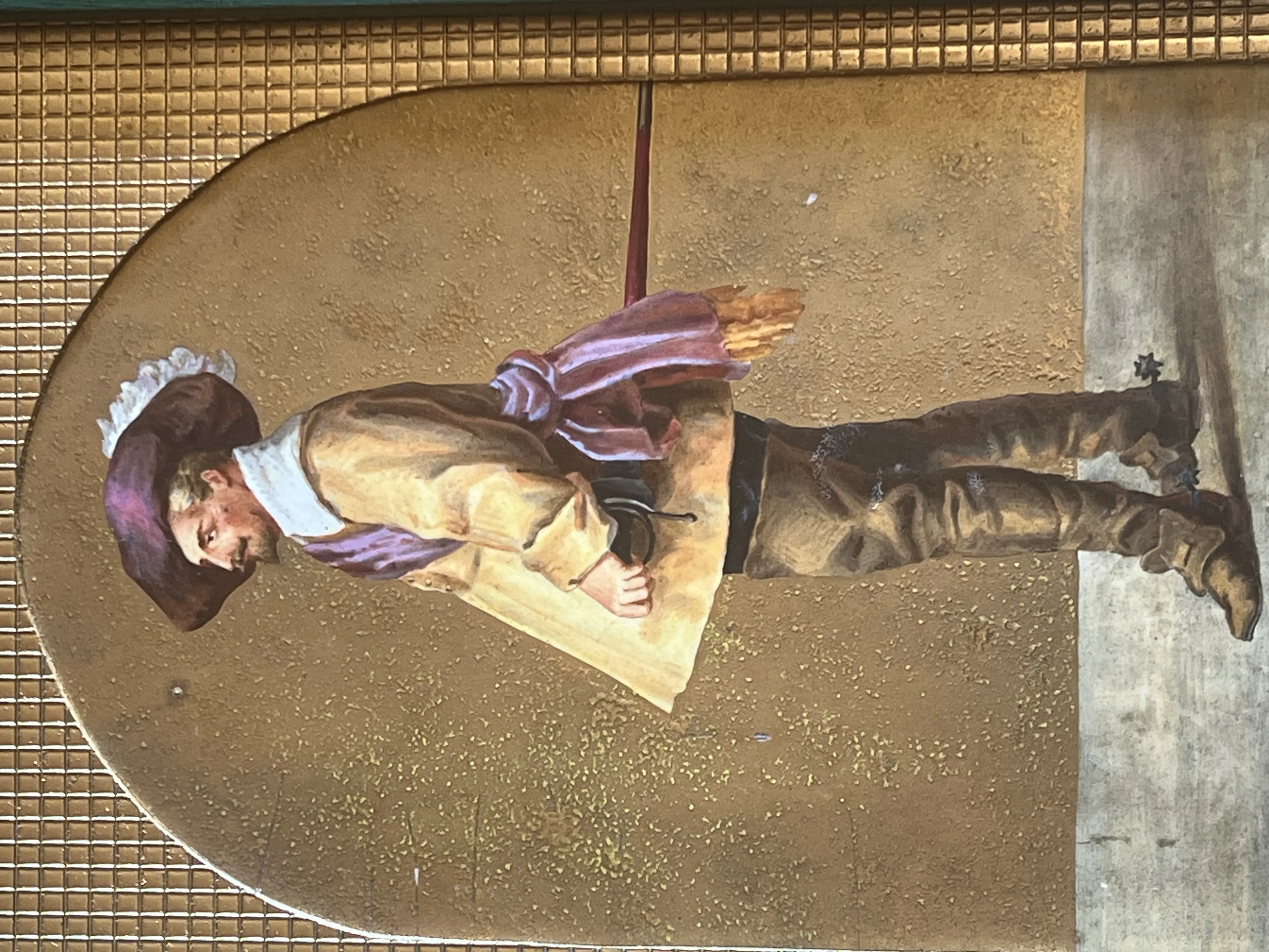 Šlechtic – malba na porcelánu - 2