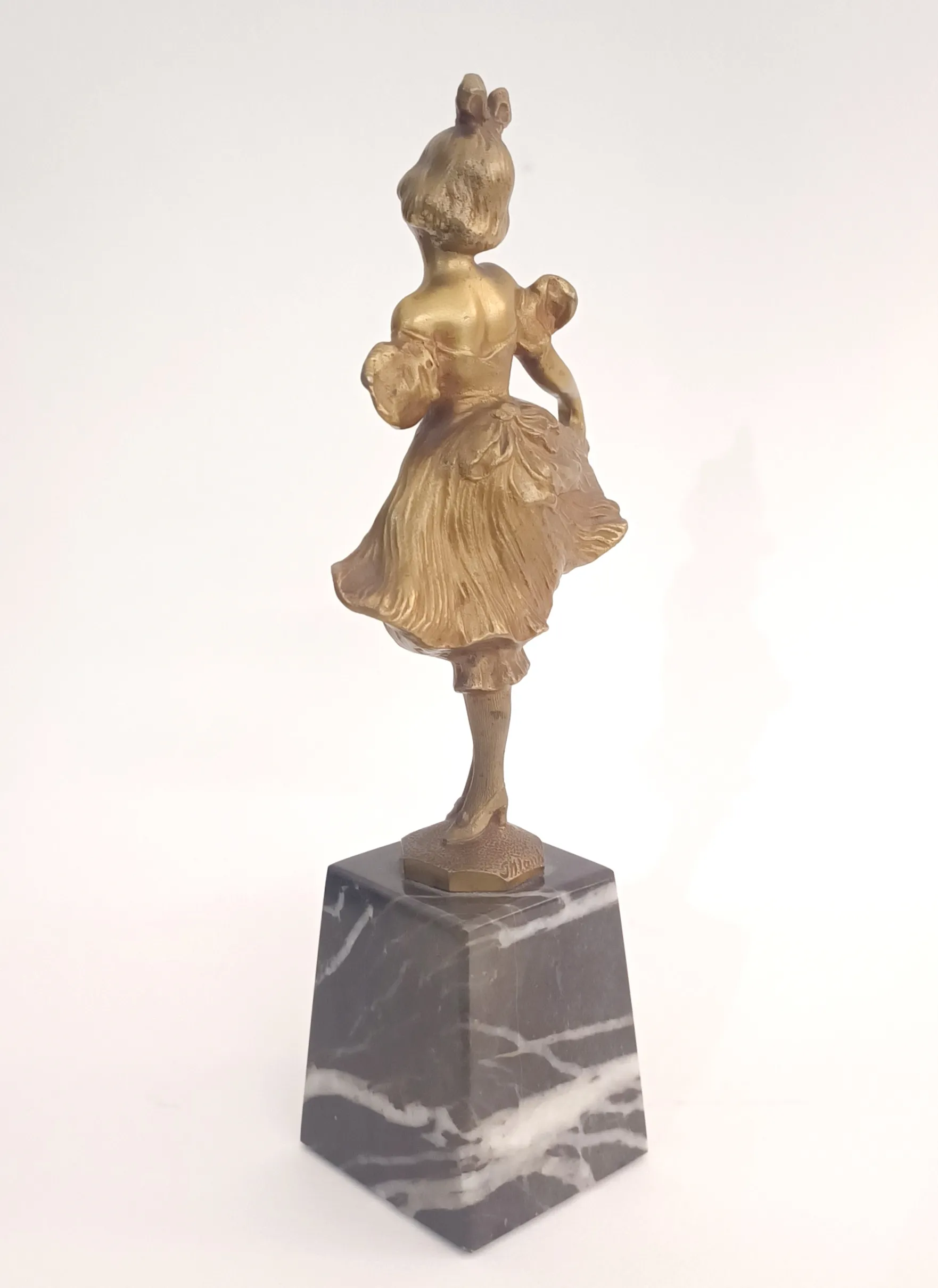 Art deco soška lolitky – Franz Iffland - 4