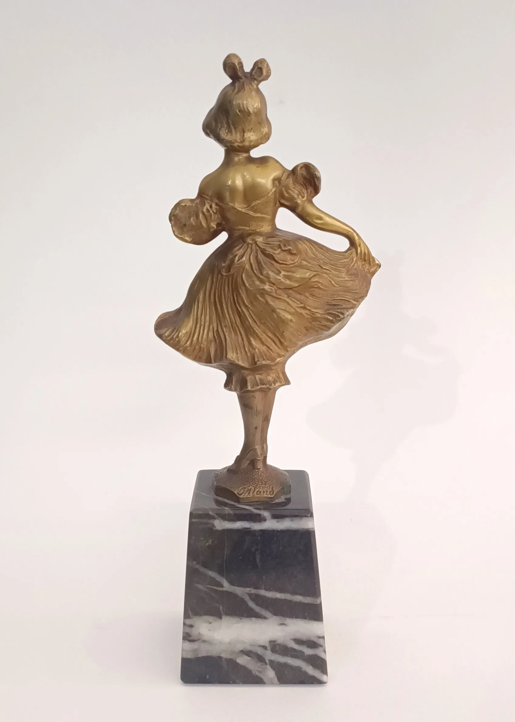 Art deco soška lolitky – Franz Iffland - 5
