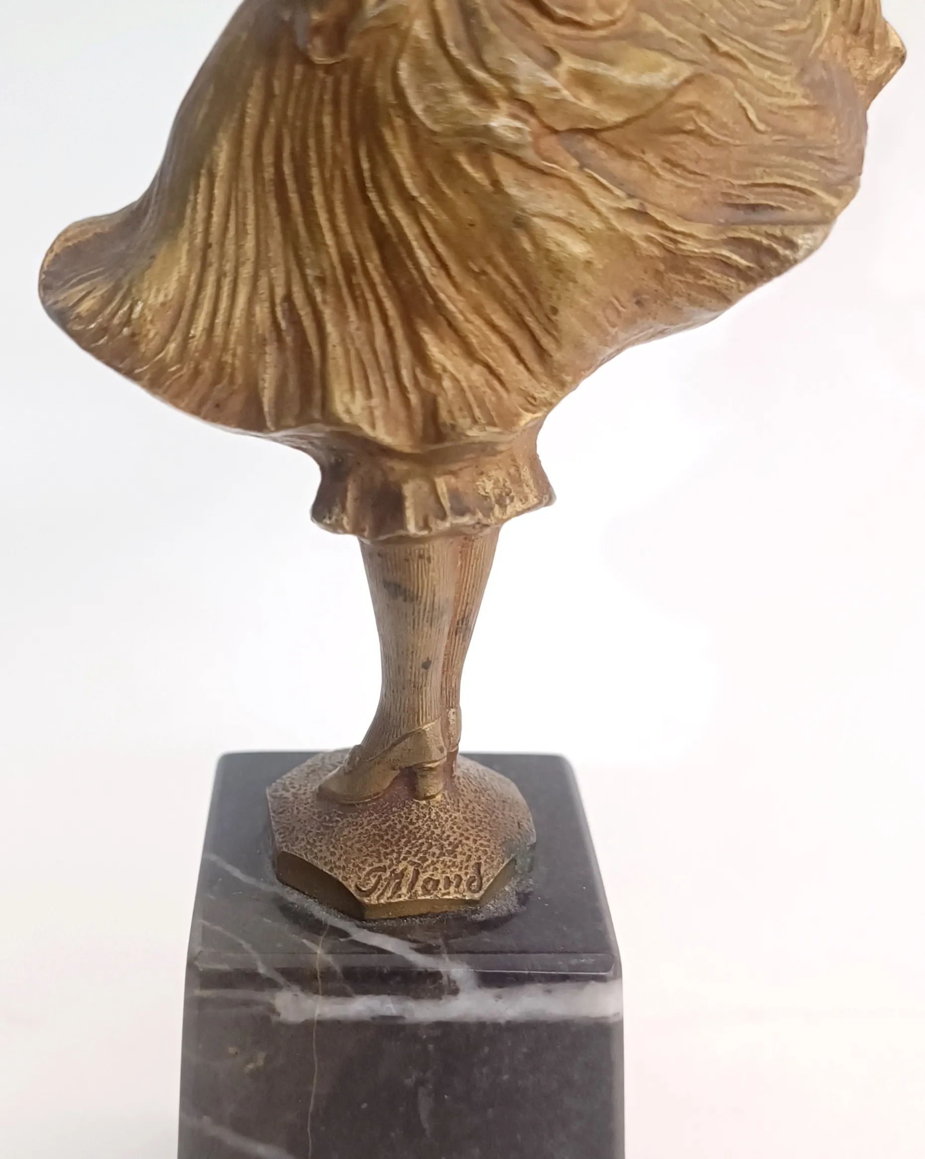 Art deco soška lolitky – Franz Iffland - 9
