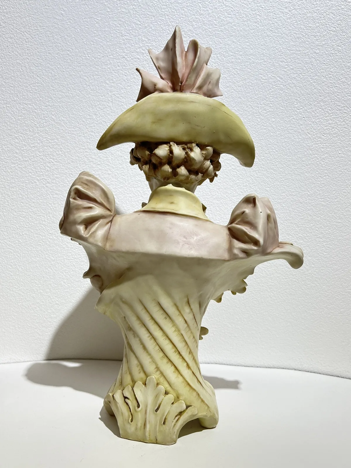 AMPHORA, R.St.K. – SECESNÍ PORCELÁNOVÁ BUSTA - 3