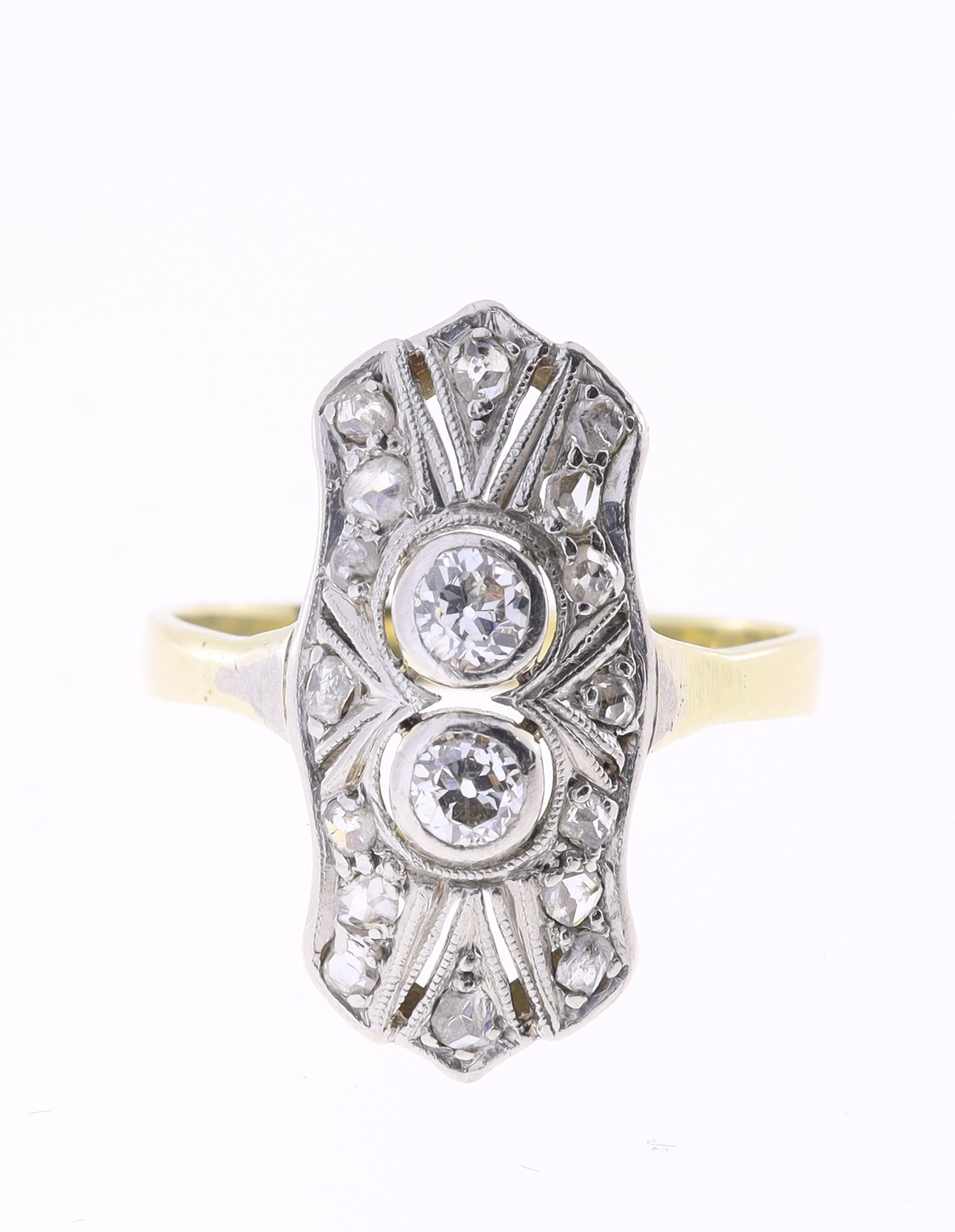 Art Deco prsten, 0,36 ct