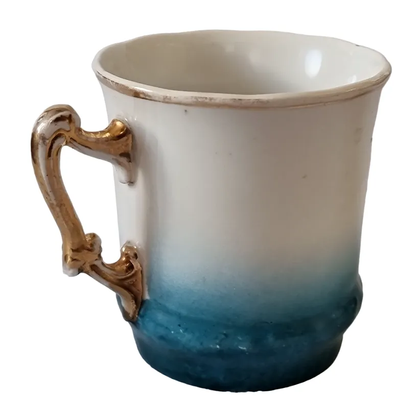 STAROŽITNÝ PORCELÁNOVÝ ČAJOVÝ HRNEK - 2