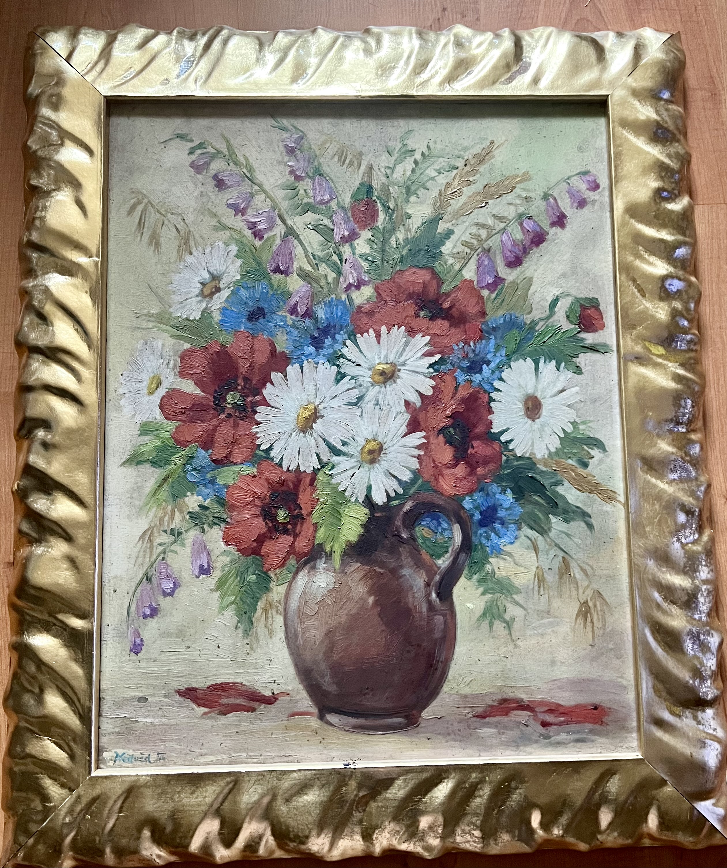 Zátiší s květinami – František Nedvěd