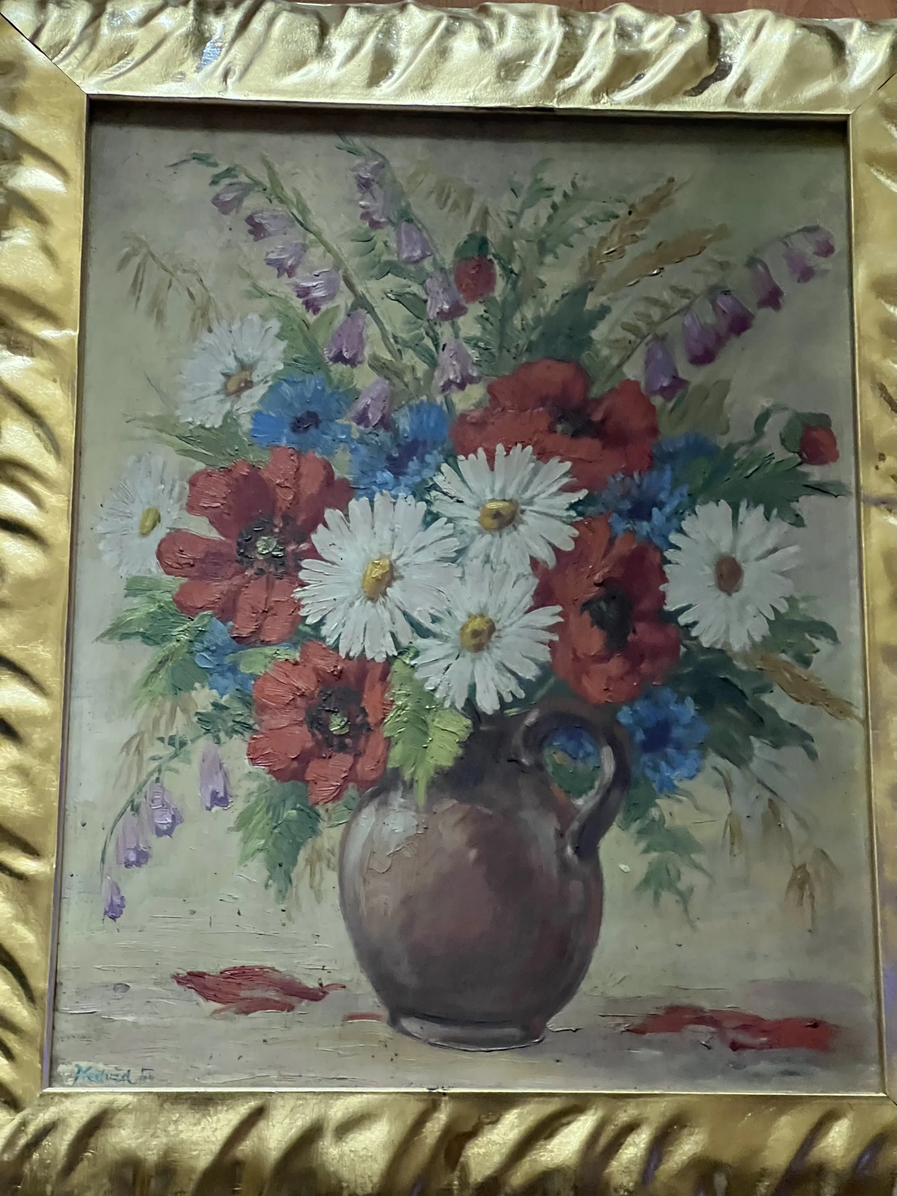 Zátiší s květinami – František Nedvěd - 7
